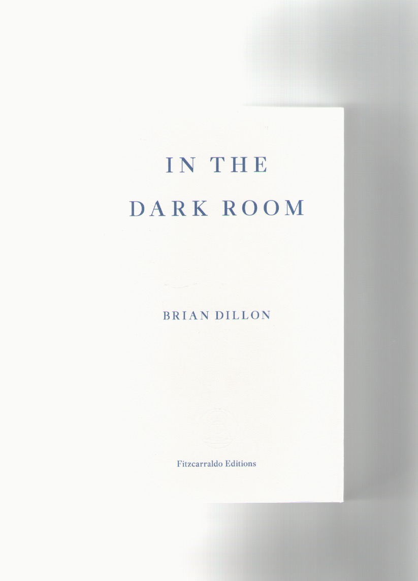 DILLON, Brian - In the dark room