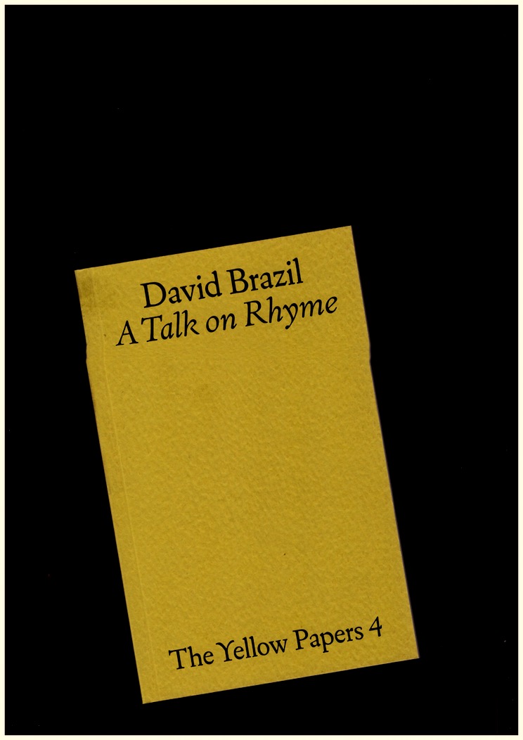 BRAZIL, David - A Talk on Rhyme