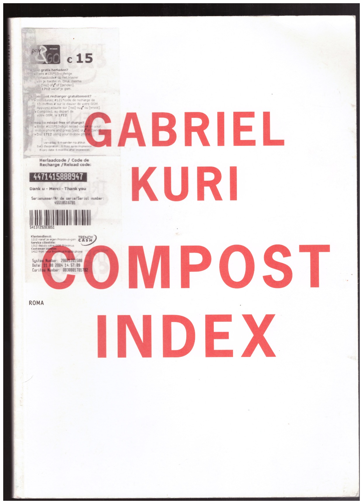 KURI, Gabriel - Compost Index