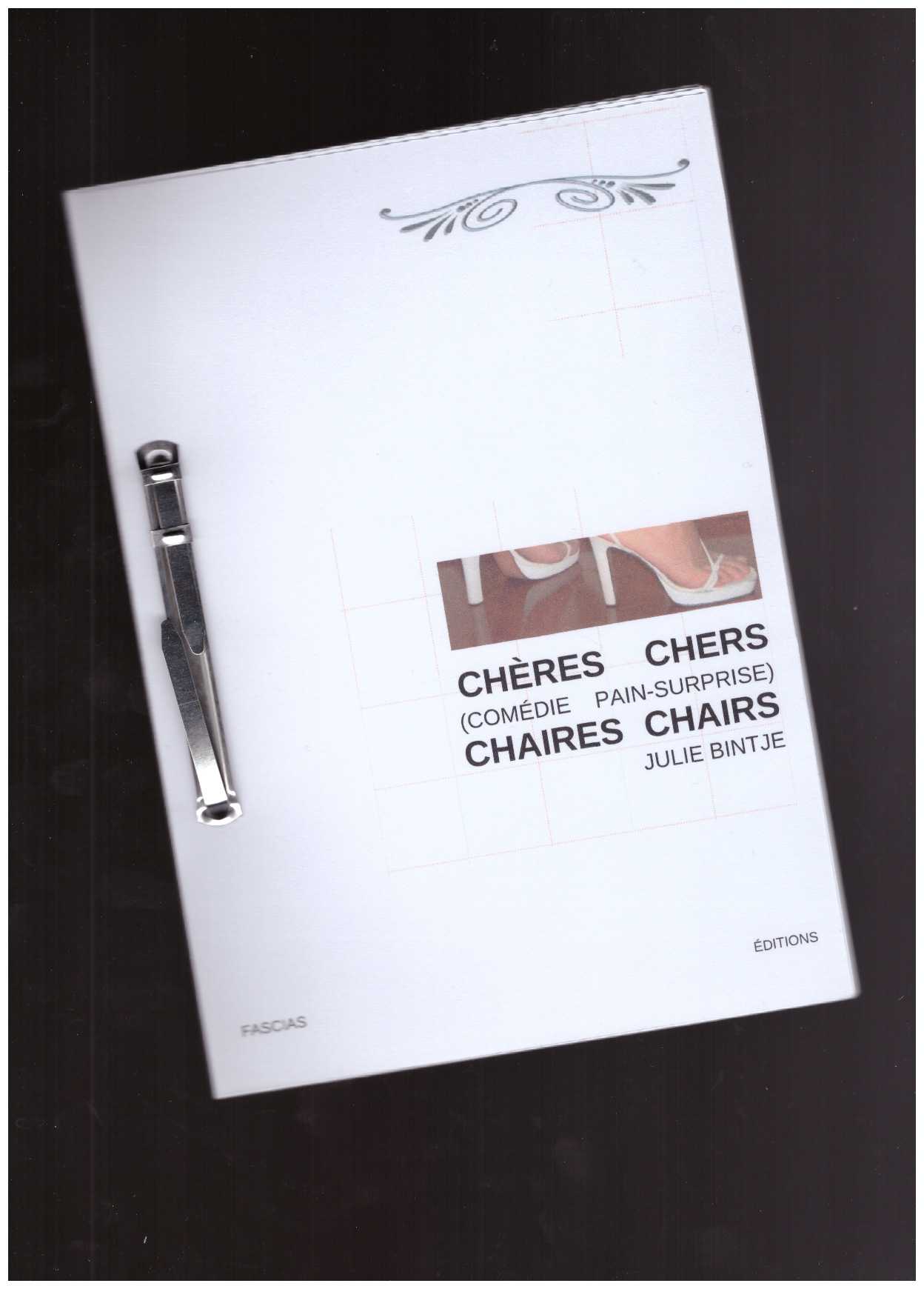 BINTJE, Julie - Fascias éditions #2 - Chères Chers Chaires Chairs