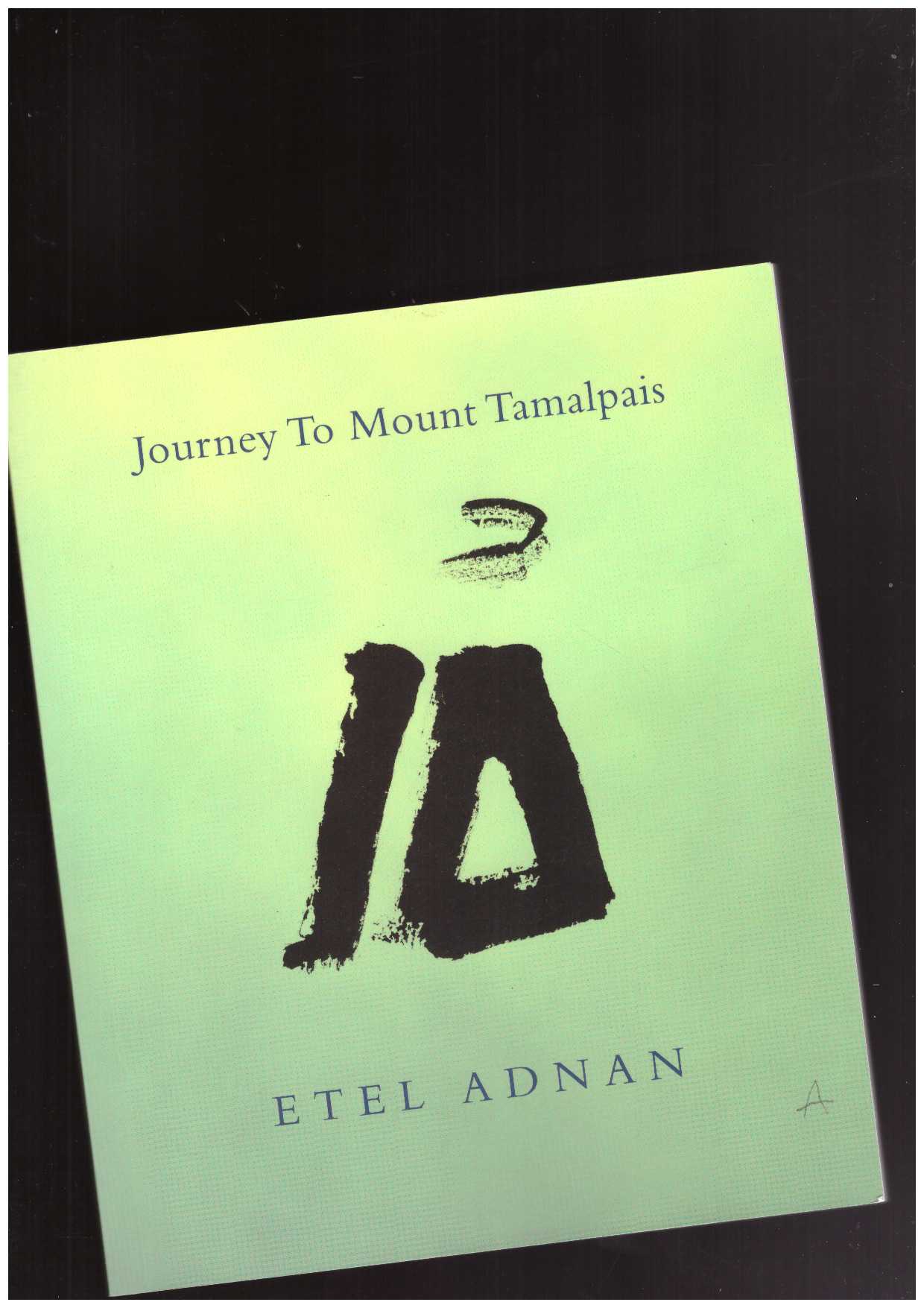 ADNAN, Etel - Journey to Mount Tamalpais