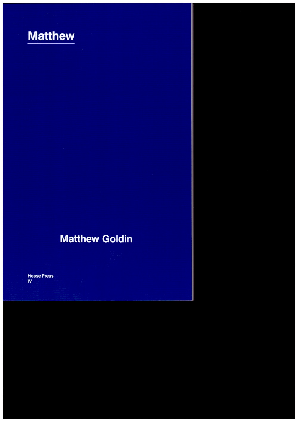 GOLDIN, Matthew - Matthew