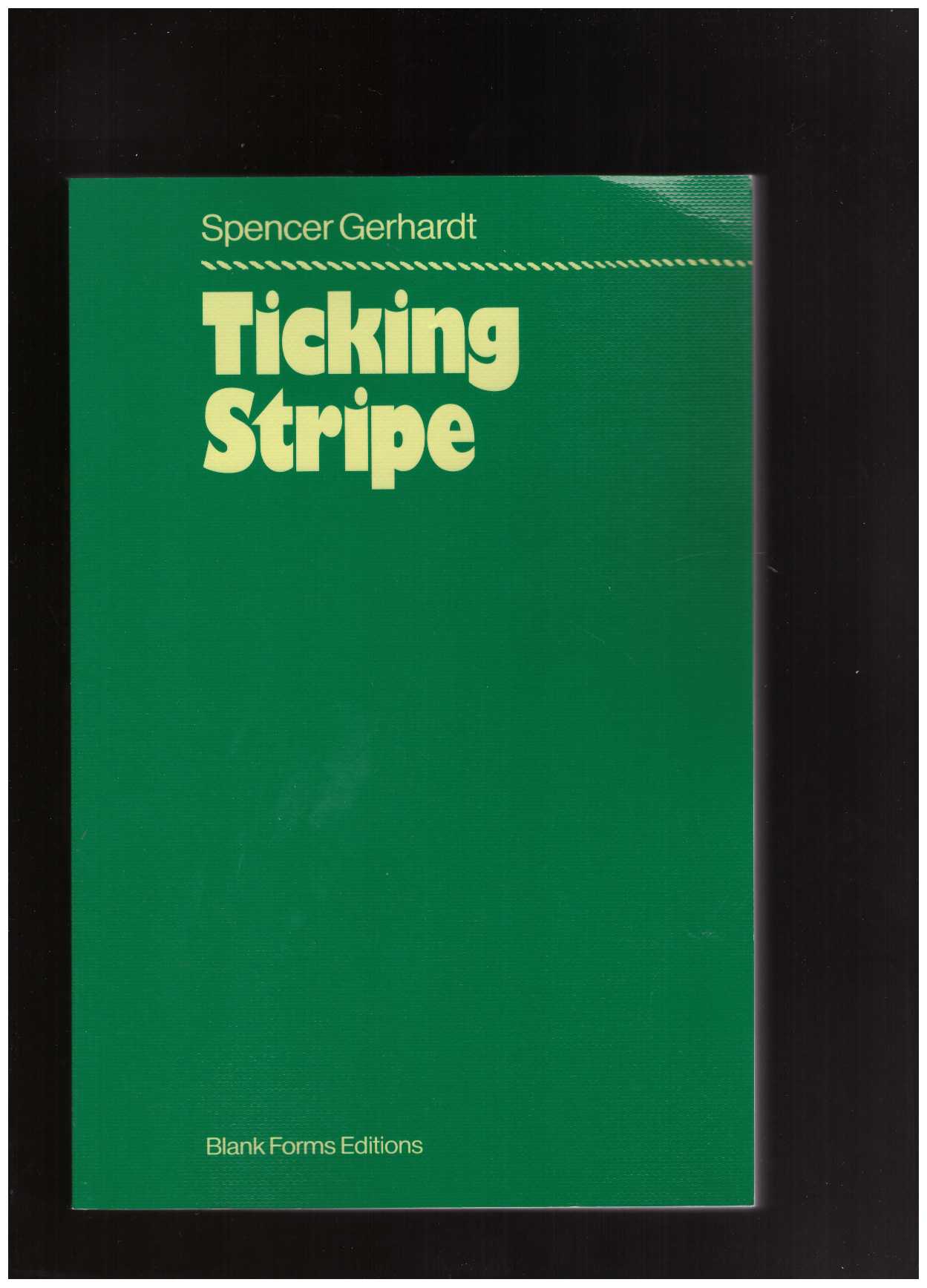 GERHARDT, Spencer - Ticking Stripe