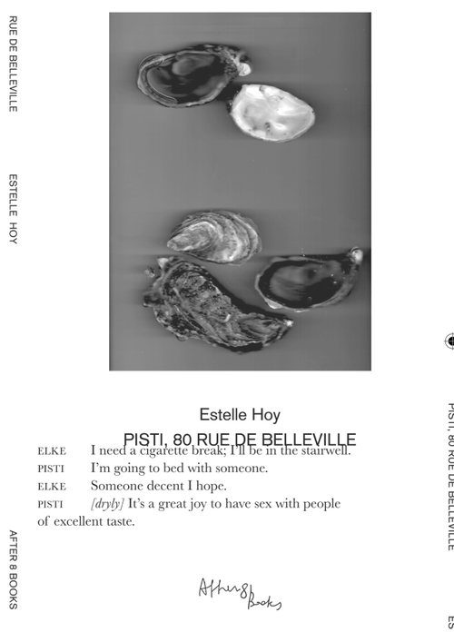 HOY, Estelle - Pisti, 80 rue de Belleville ()