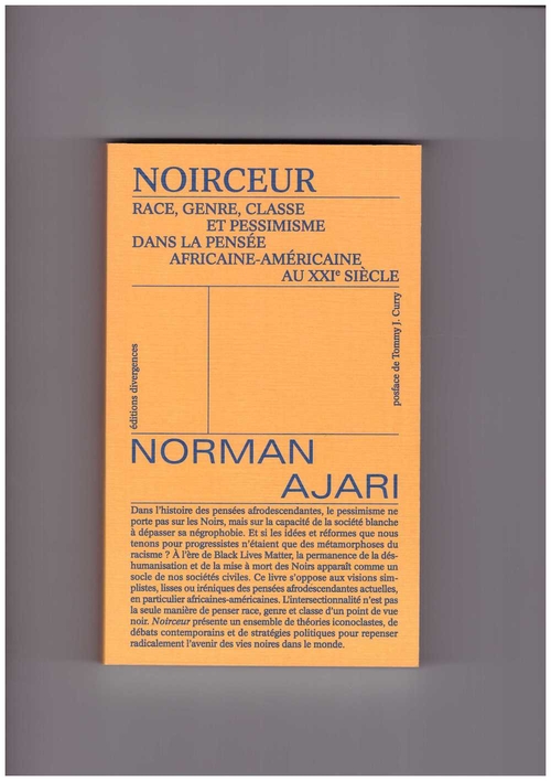 AJARI, Norman - Noirceur (Éditions Divergences)