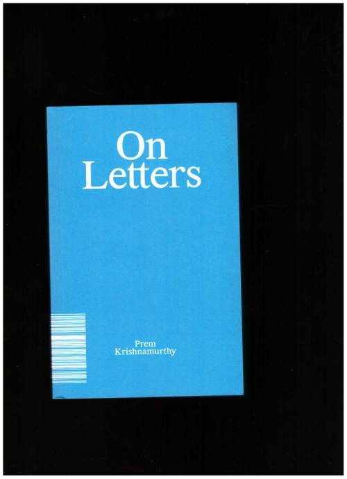 KRISHNAMURTHY, Prem - On Letters (Domain)