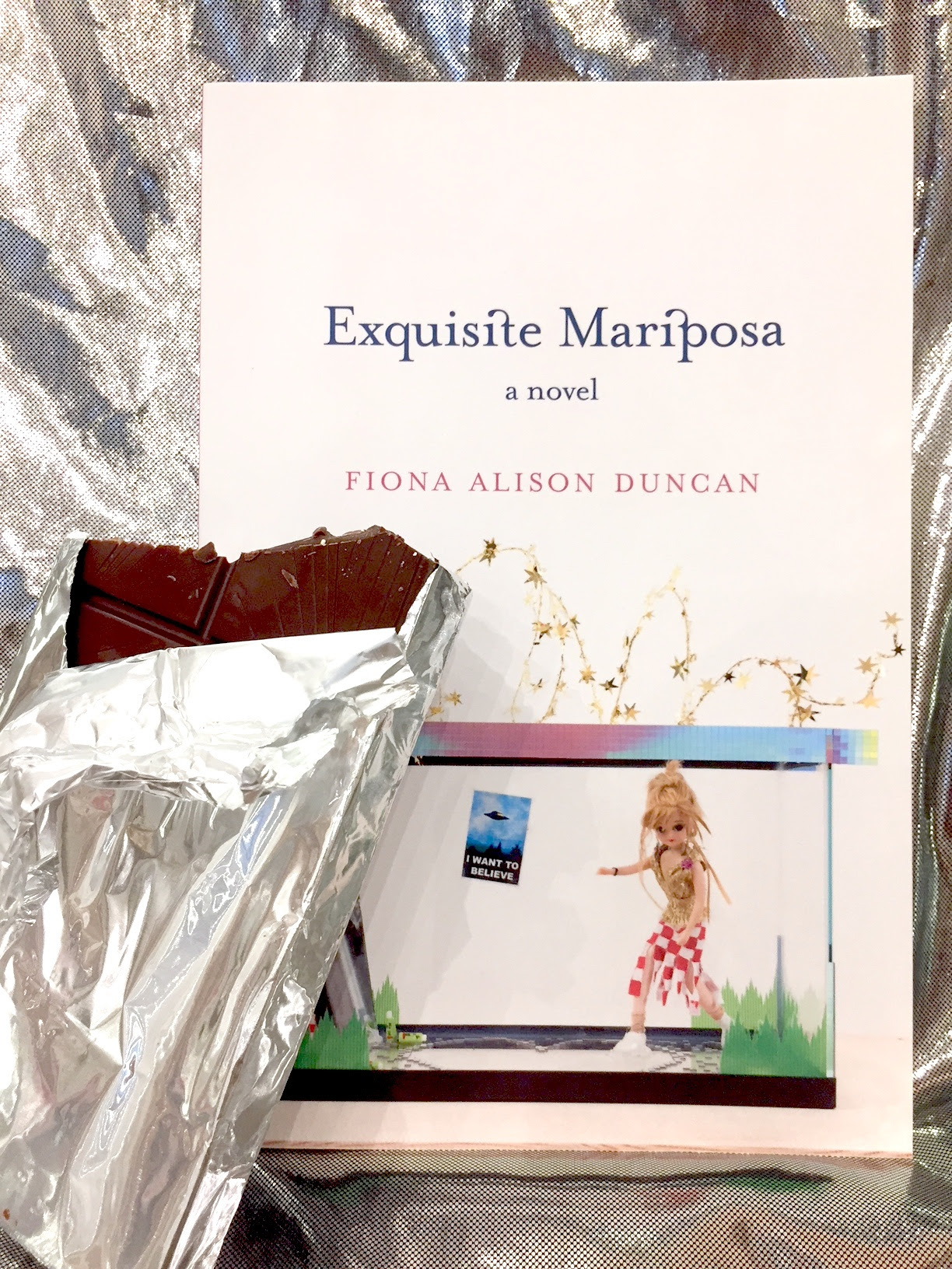  - Booklaunch } Exquisite Mariposa, a novel by Fiona Alison Duncan