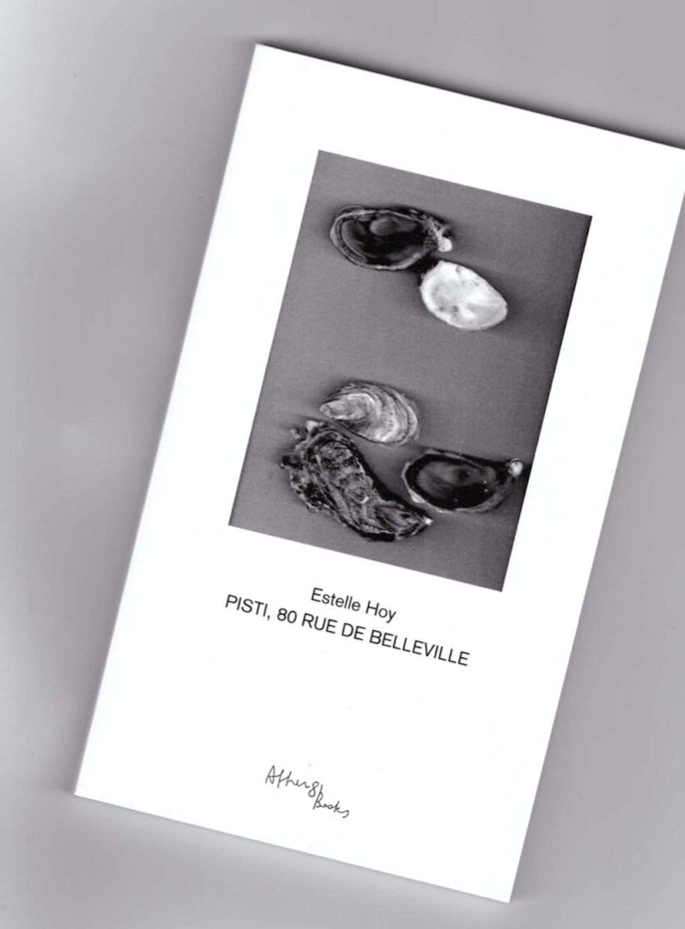  - Pisti. 80 rue de Belleville, a reading with Estelle Hoy