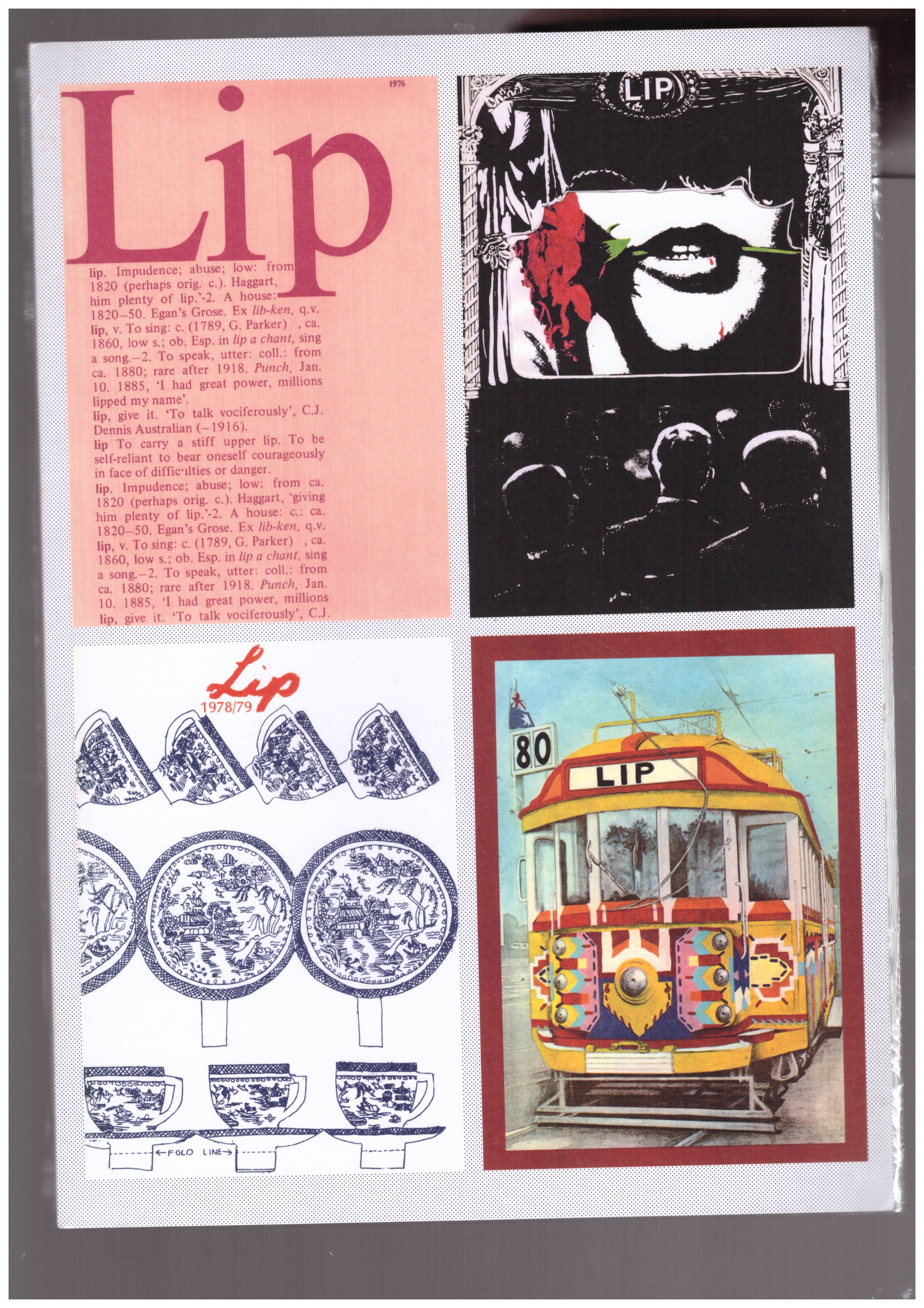 ZIHERL, Vivian (ed.) - The Lip Anthology: An Australian Feminist Arts Journal 1976–1984