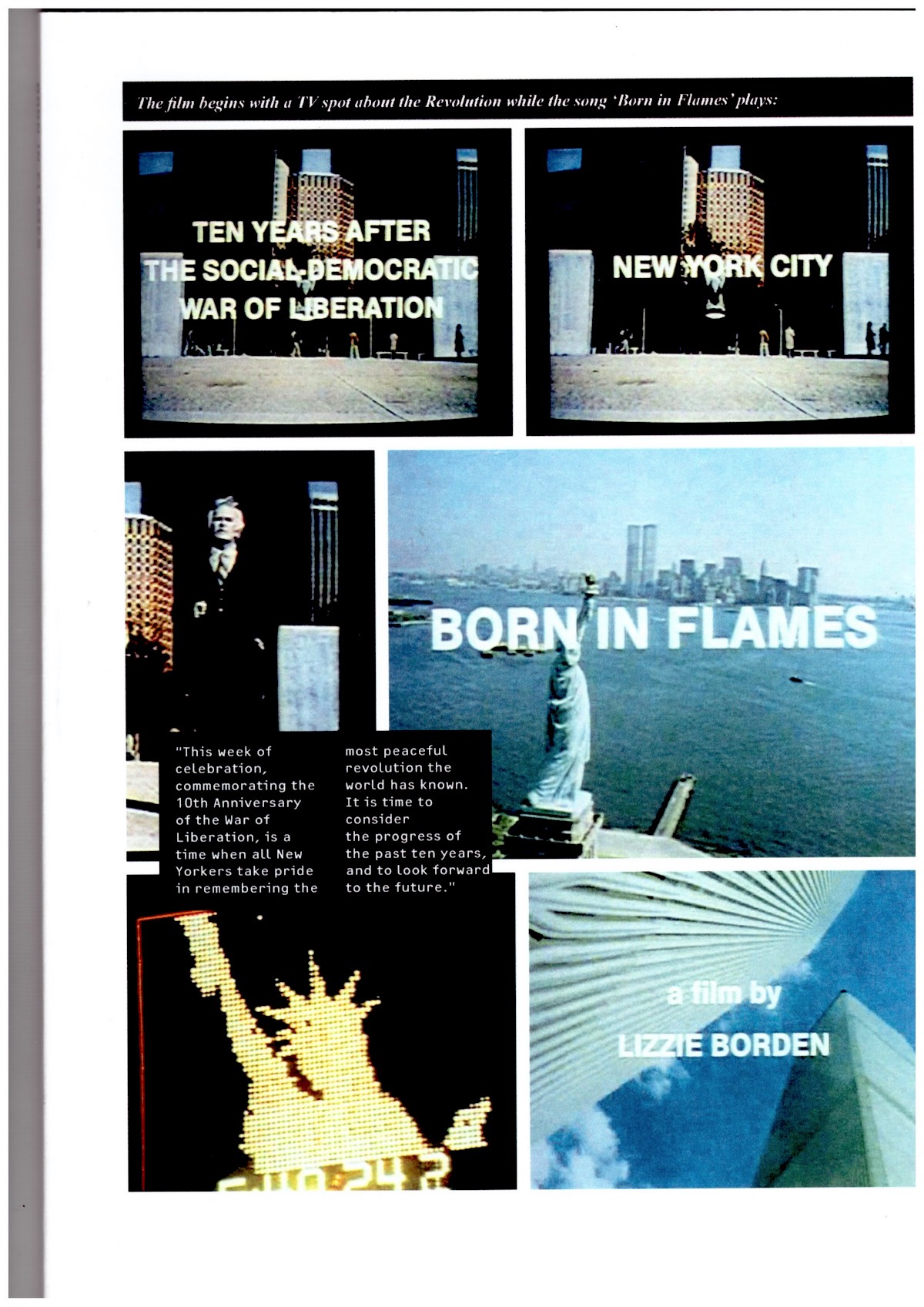BORDEN, Lizzie; LASSINARO, Kaisa (ed.) - Born in Flames