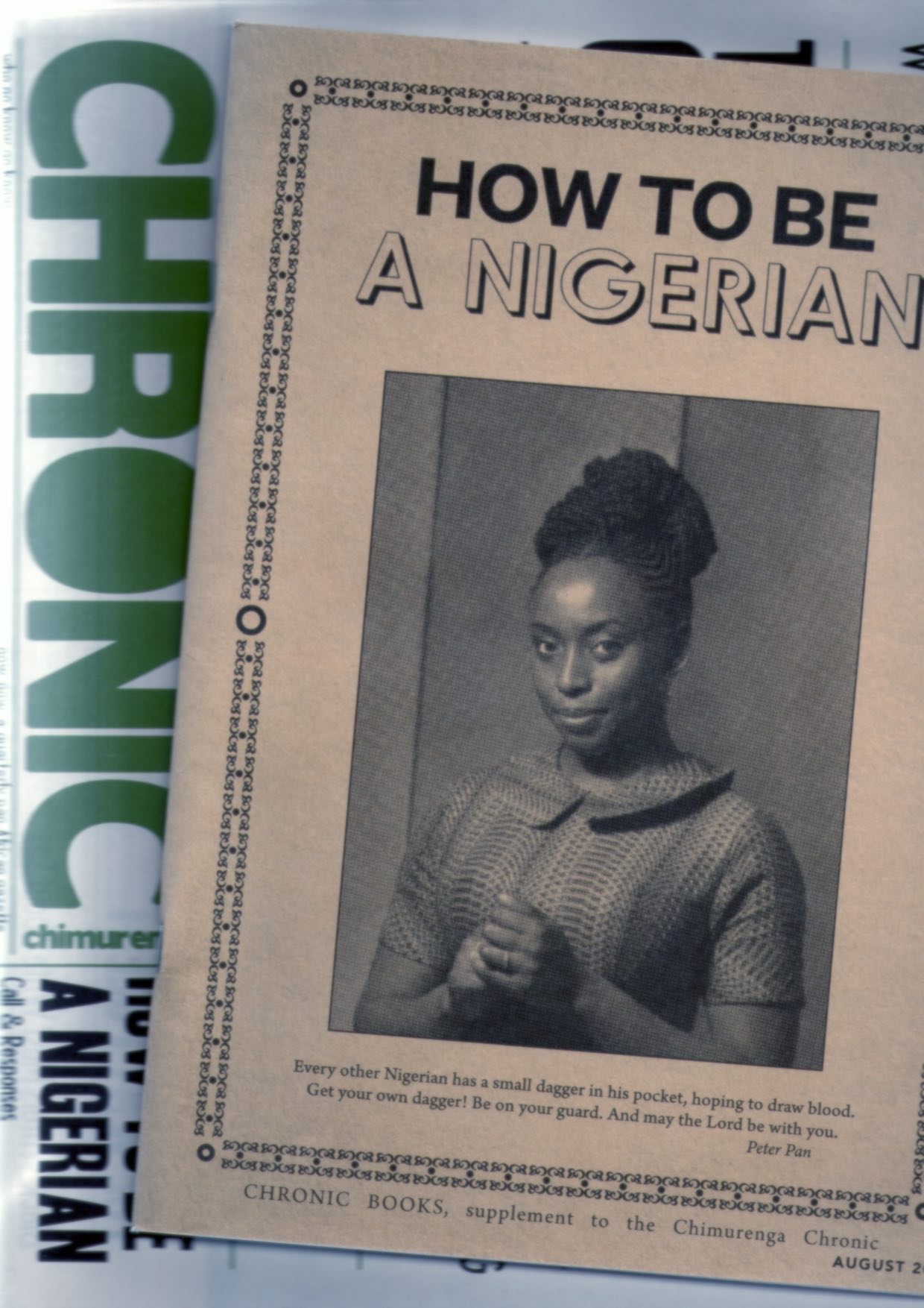 EDJABE, Ntone (ed.) - The Chimurenga Chronic (August 2013)