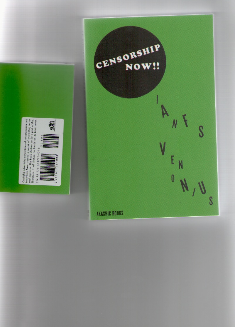 SVENONIUS, Ian F. - Censorship Now!!