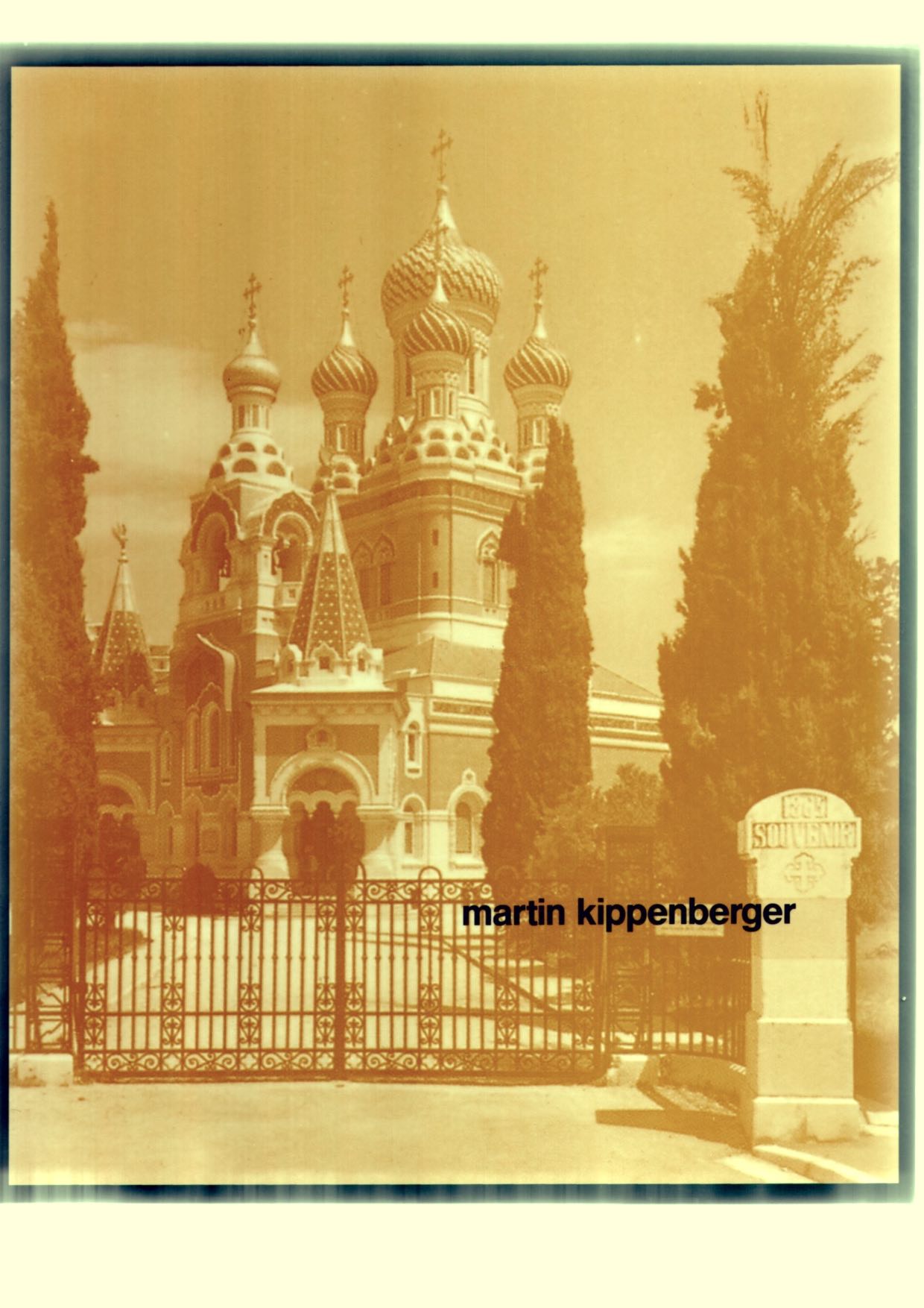 KIPPENBERGER, Martin - Martin Kippenberger