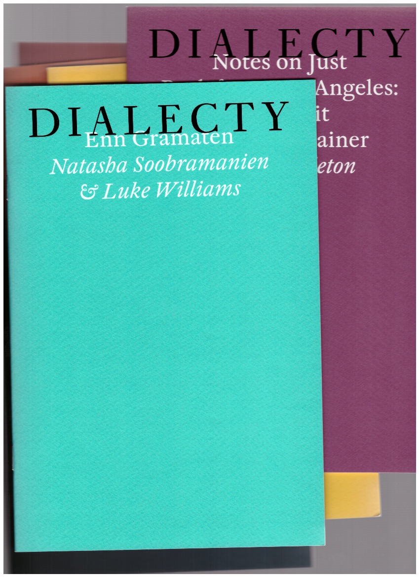 SOOBRAMANIEN, Natasha; WILLIAMS, Luke - Enn Gramaten (Dialecty series)