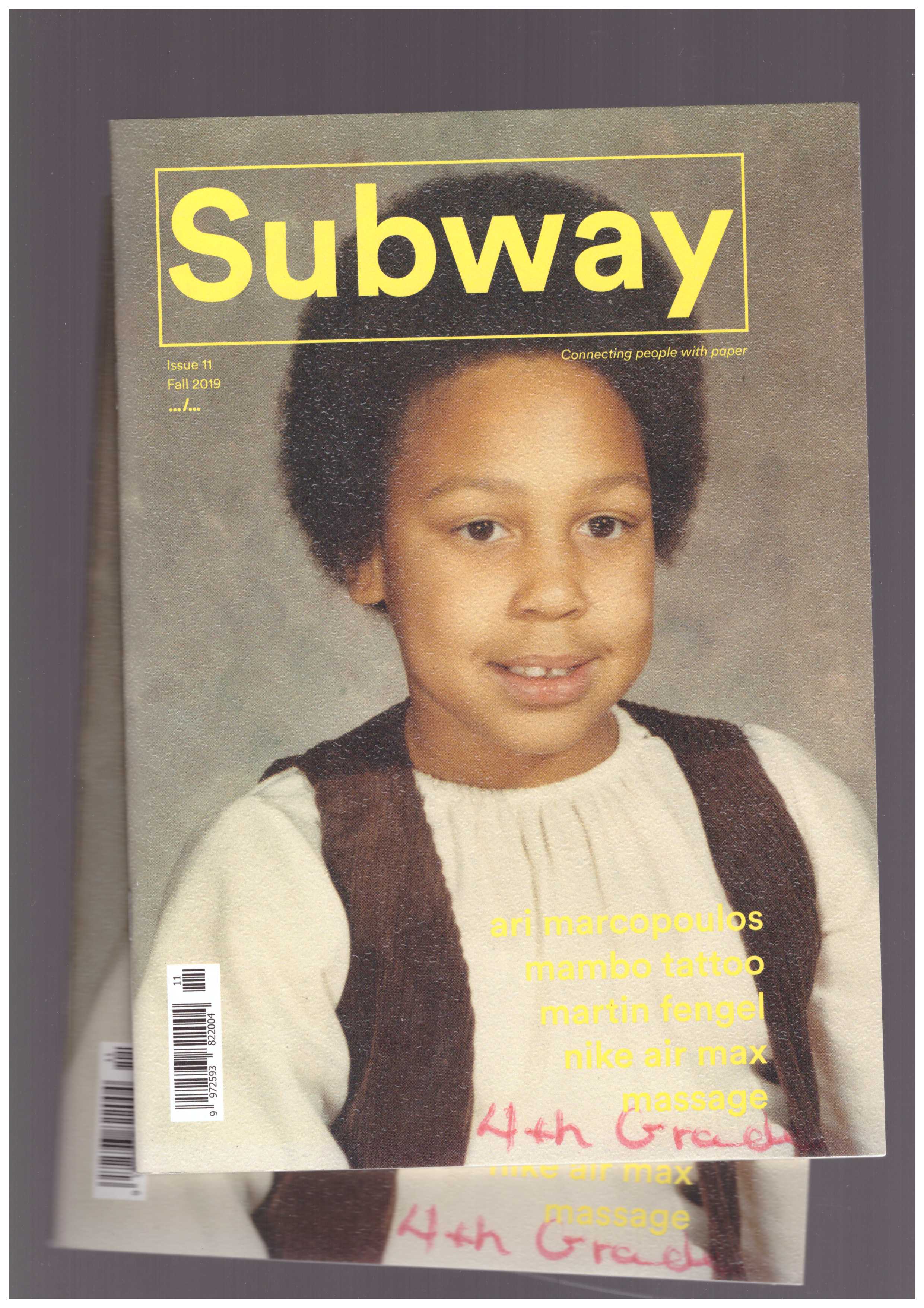 VAN DER WEIJDE, Erik - Subway magazine #11
