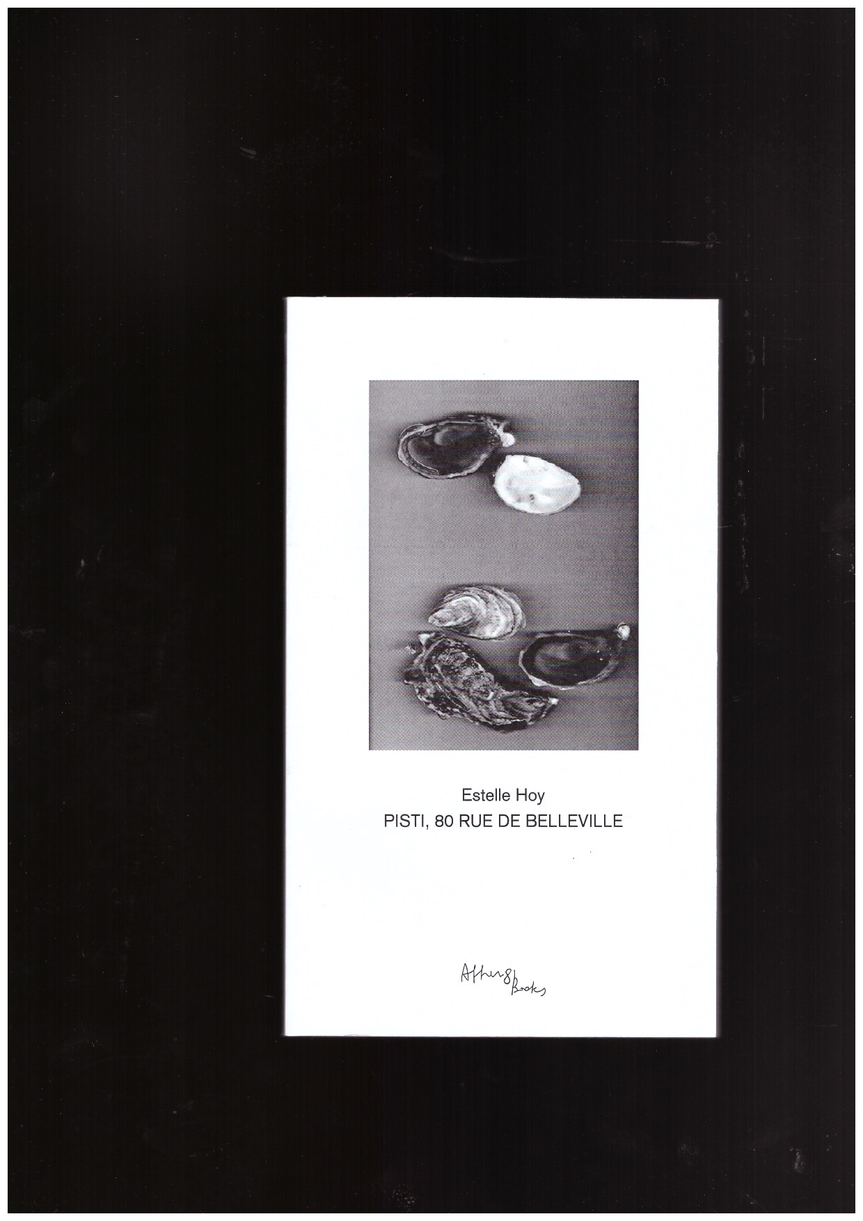 HOY, Estelle - Pisti, 80 rue de Belleville