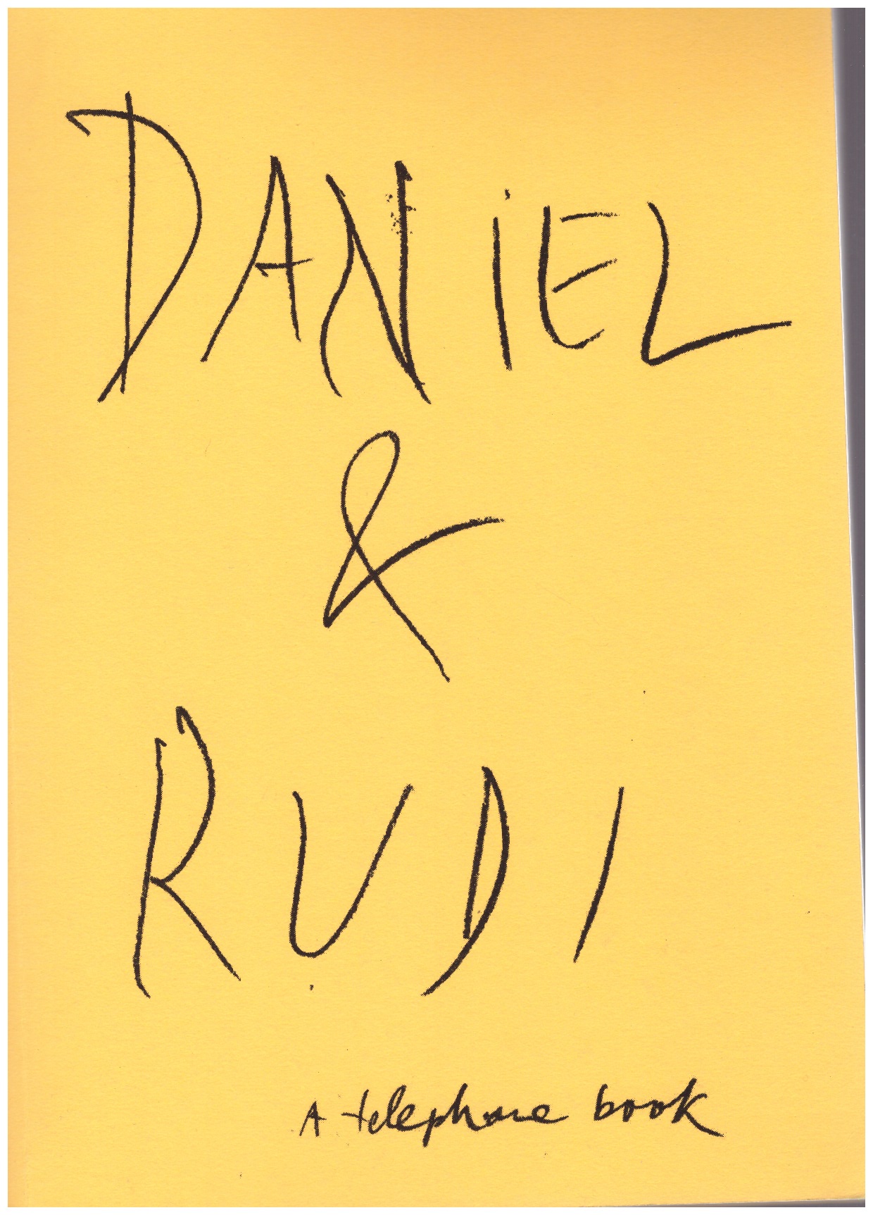 OBERBERGER, Moriz - Daniel & Rudi, A telephone book
