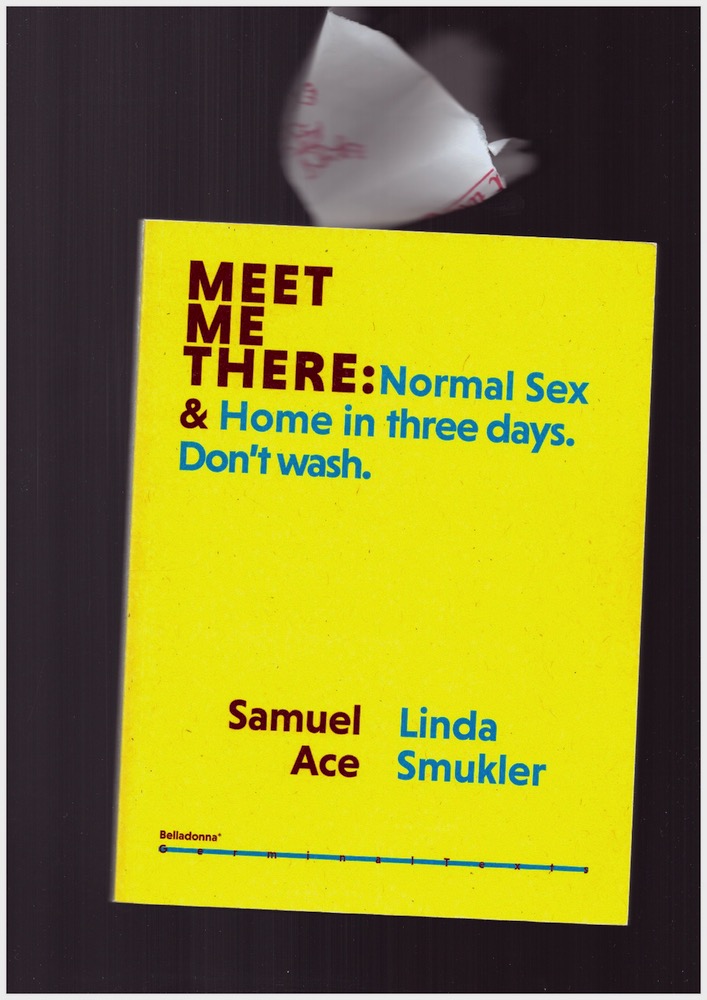 ACE, Samuel & SMUKLER, Linda - Meet Me There: Normal Sex & Home in three days. Don’t wash.