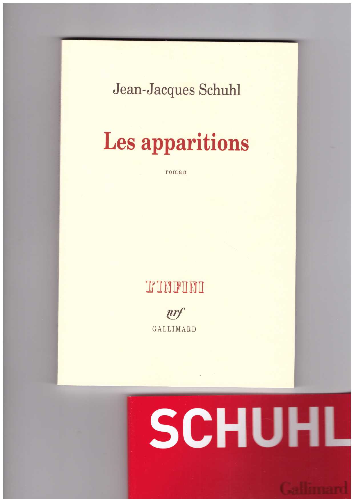 SCHUHL, Jean-Jacques - Les apparitions