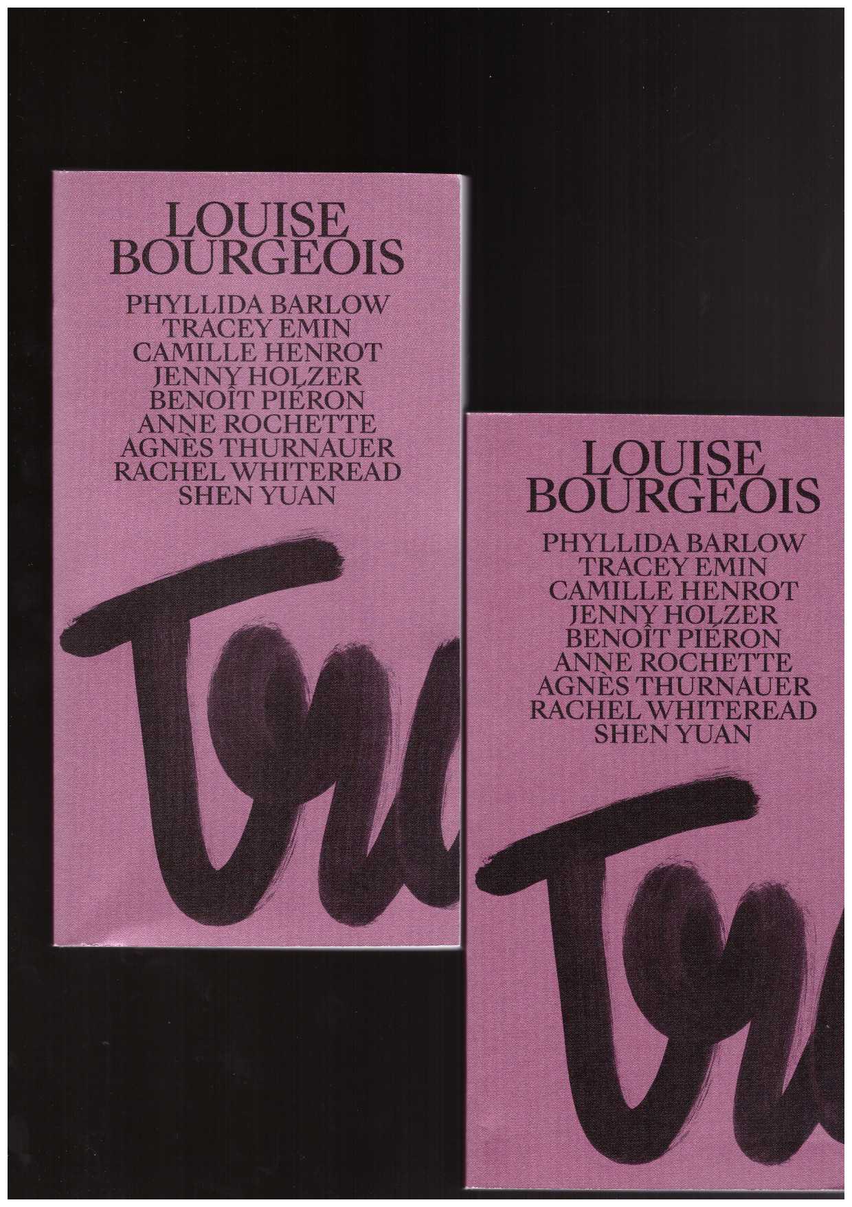 BERNADAC, Marie-Laure (ed.) - Louise Bourgeois. Transatlantique