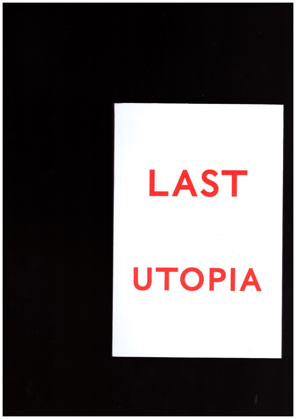 BEKKERING, Persis - The Last Utopia / Laatste Utopie