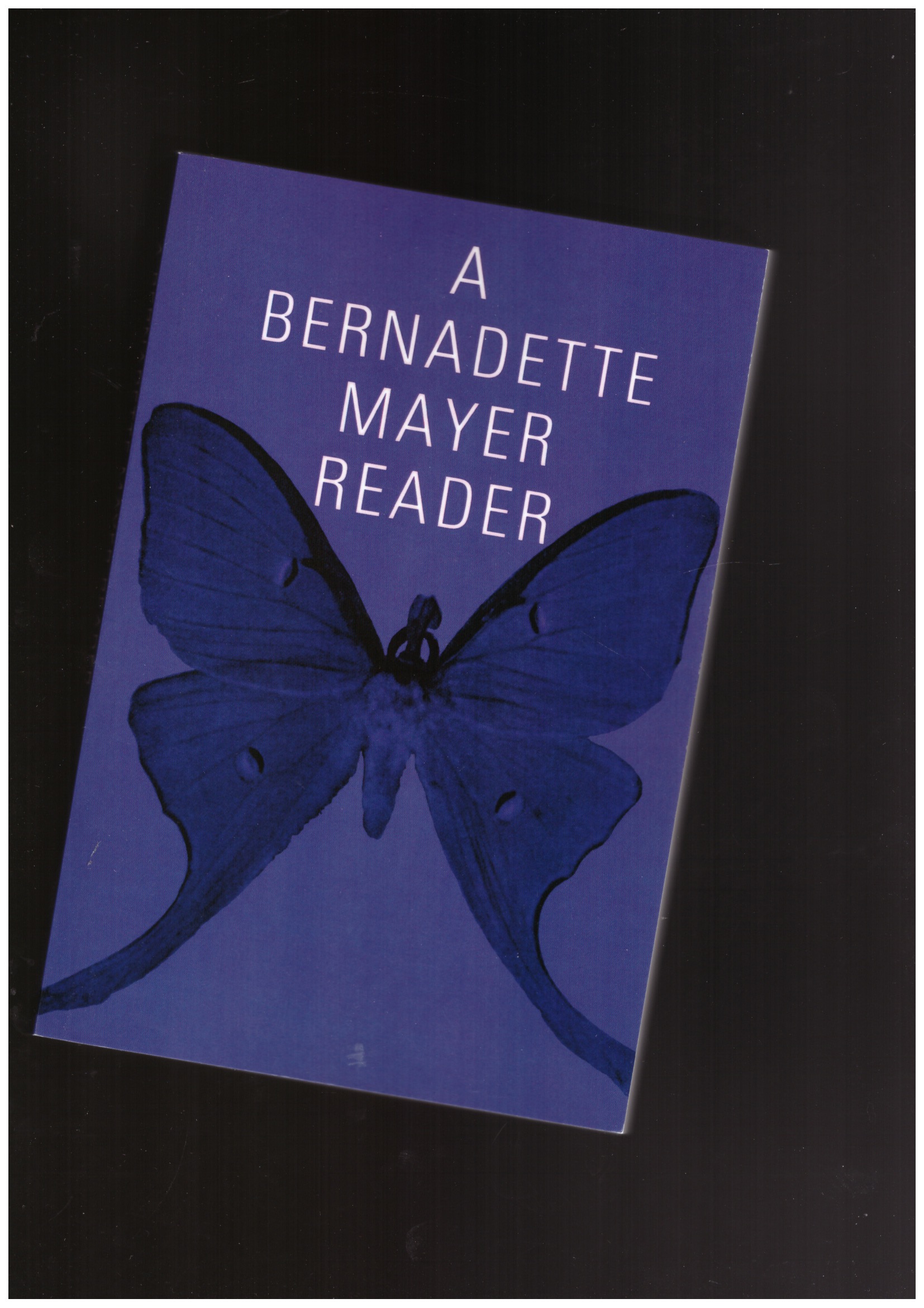 MAYER, Bernadette - A Bernadette Mayer Reader