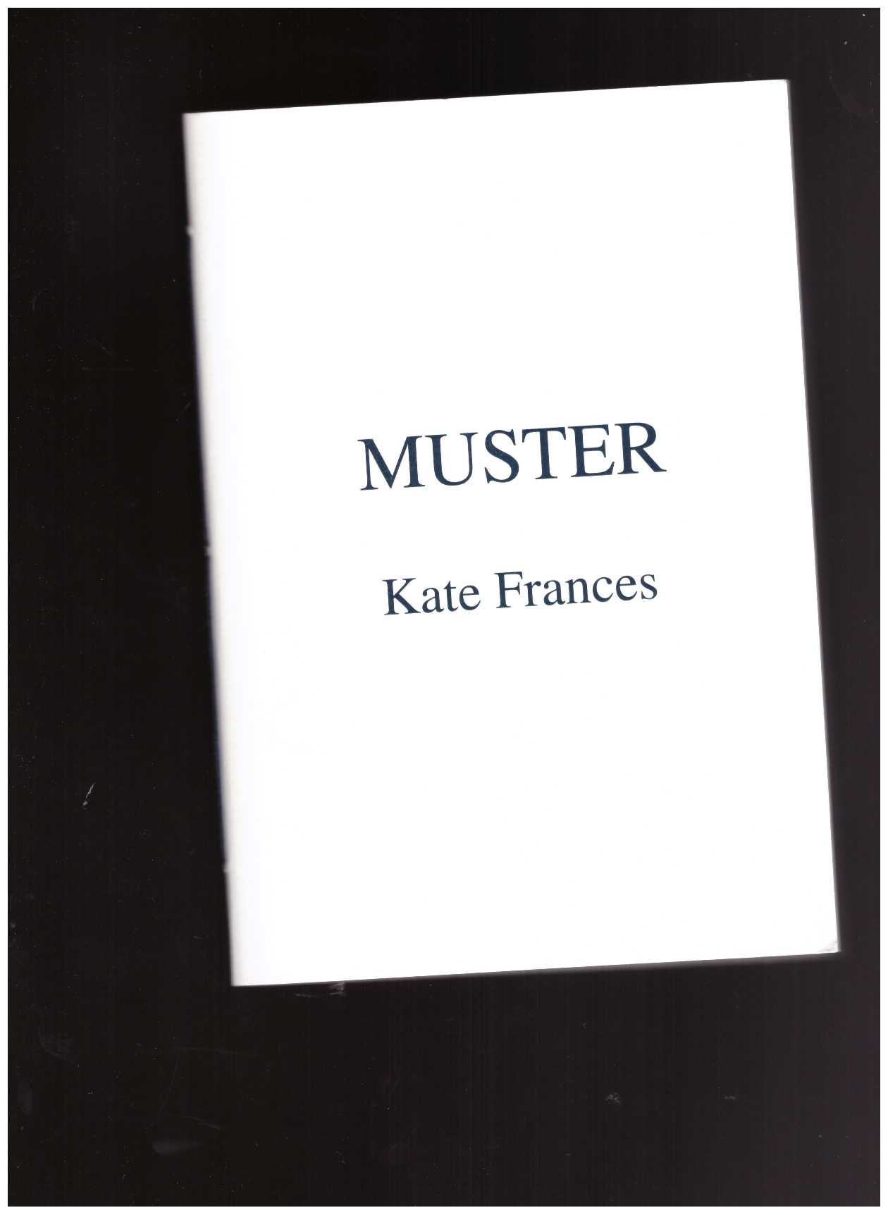 FRANCES, Kate - Muster