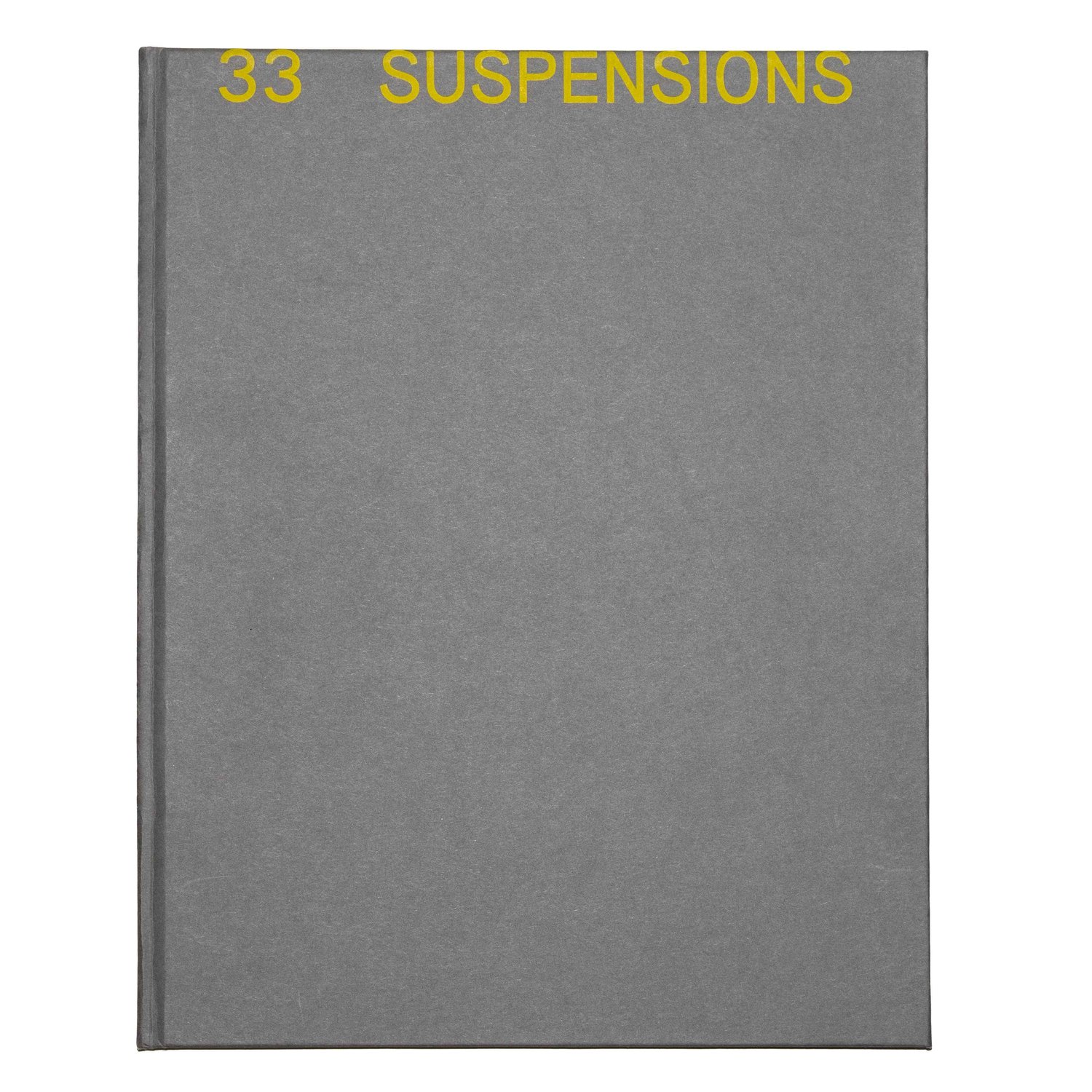 SKJÆVELAND, Dan - 33 Suspensions