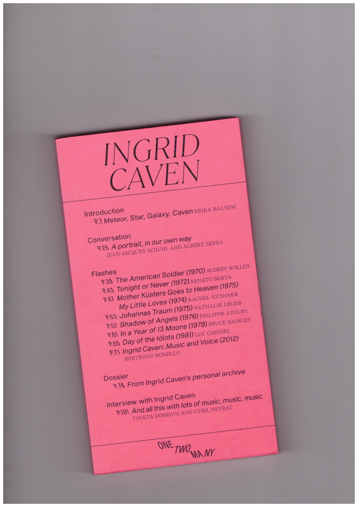 Various - Ingrid Caven. I Am a Fiction