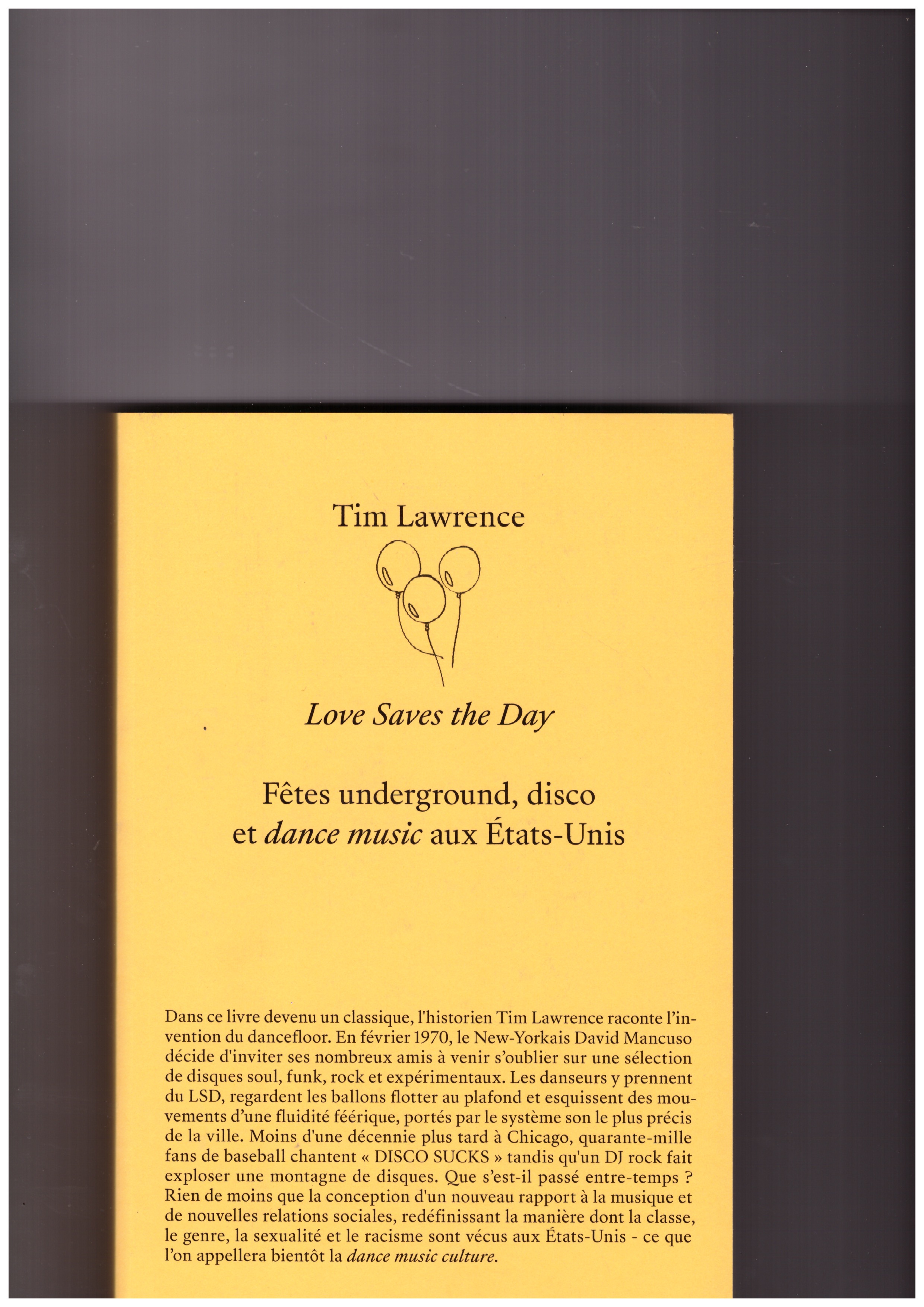 LAWRENCE, Tim - Love Saves the Day