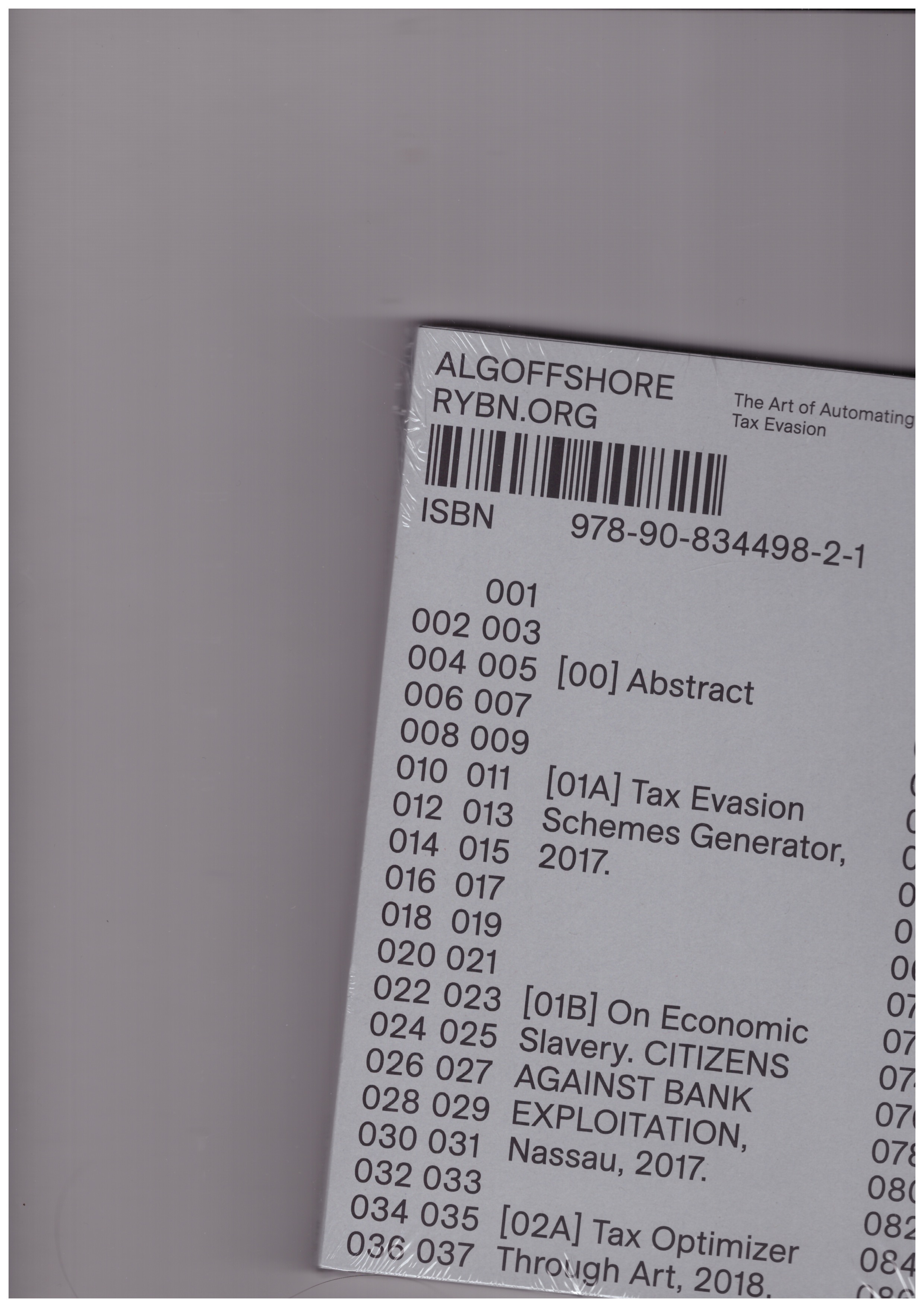 rybn.org - ALGOFFSHORE - The Art of Automating Tax Evasion