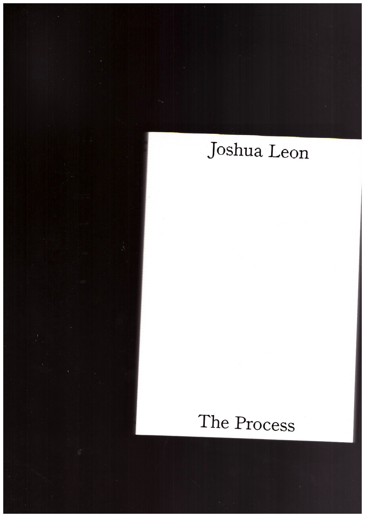 LEON, Joshua - The Process