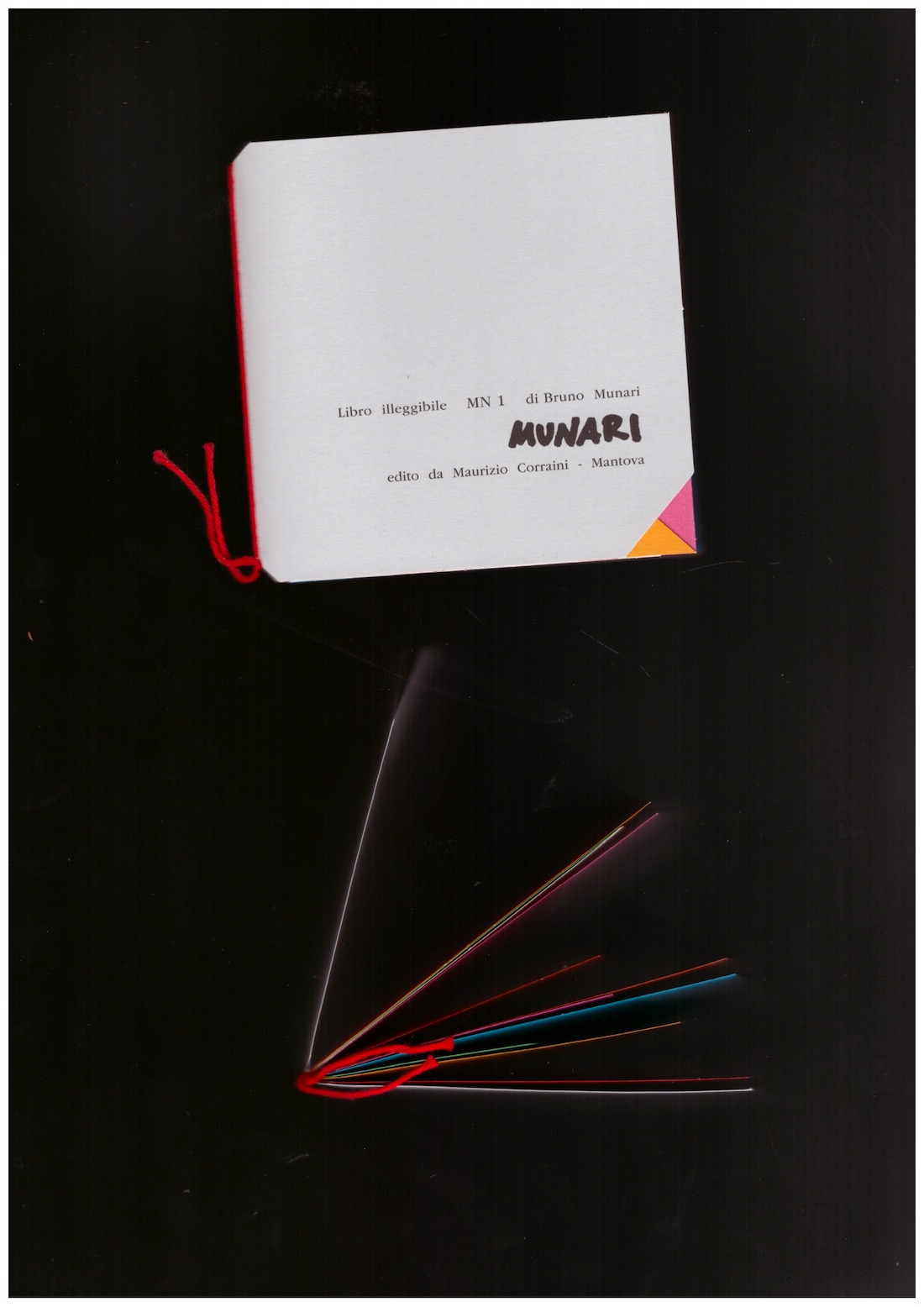 MUNARI, Bruno - Libro illeggibile MN1