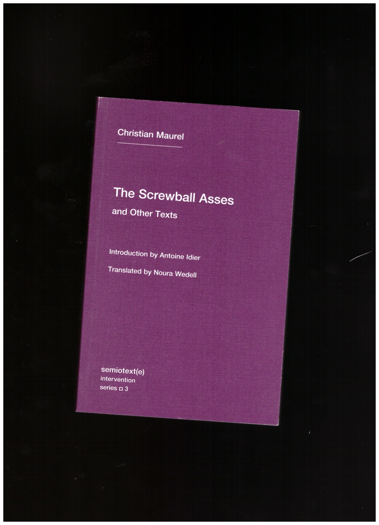 MAUREL, Christian - The Screwball Asses MAUREL, Christian - The Screwball Asses
