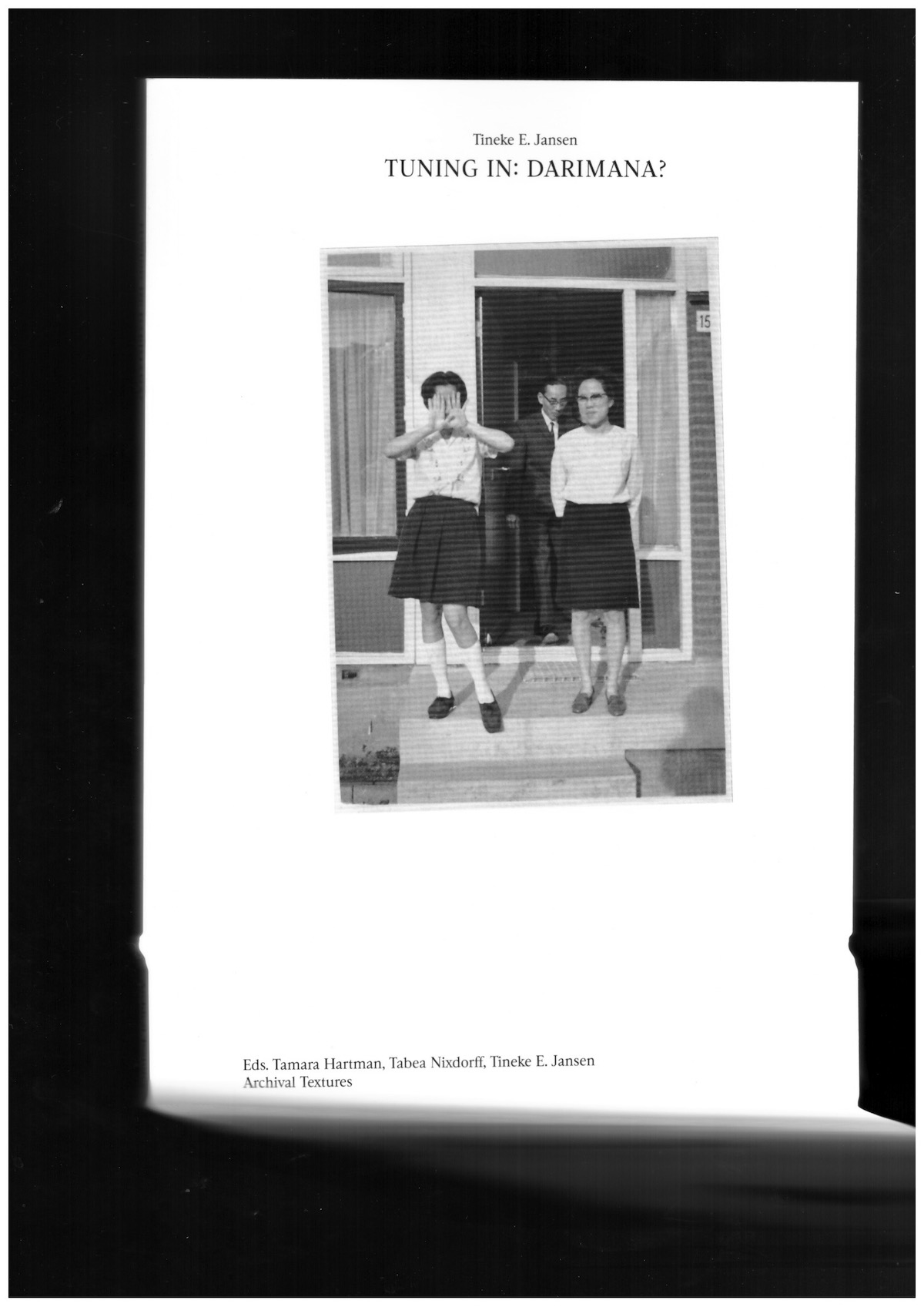 JANSEN, Tineke E.; HARTMAN, Tamara; NIXDORFF, Tabea (eds.) - Tuning in: Darimana?