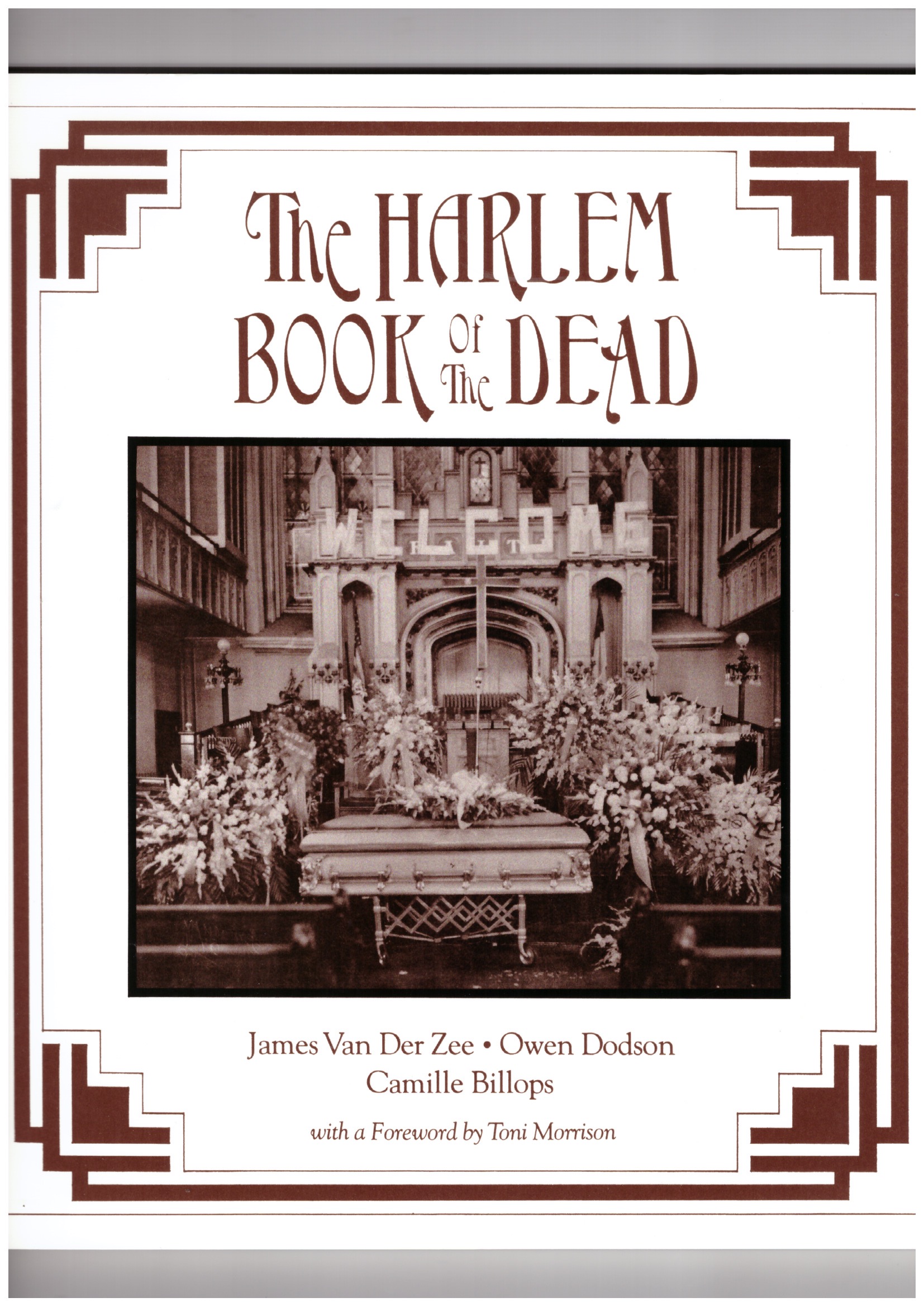 BILLOPS, Camille; VAN DER ZEE, James; DODSON Owen  - The Harlem Book of the Dead
