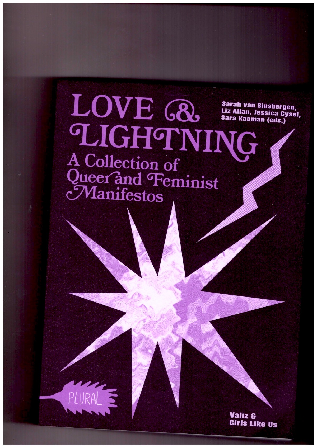 VAN BINSBERGEN, Sarah; ALLAN, Liz; GYSEL, Jessica; KAAMAN, Sara (eds.) - Love & Lightning: A Collection of Queer and Feminist Manifestos