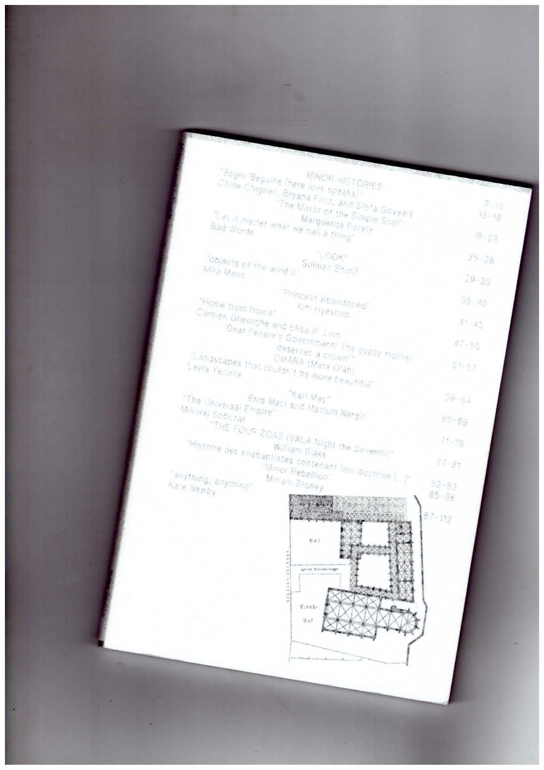 BISCHOFF, Julia (ed.) - Minor Histories