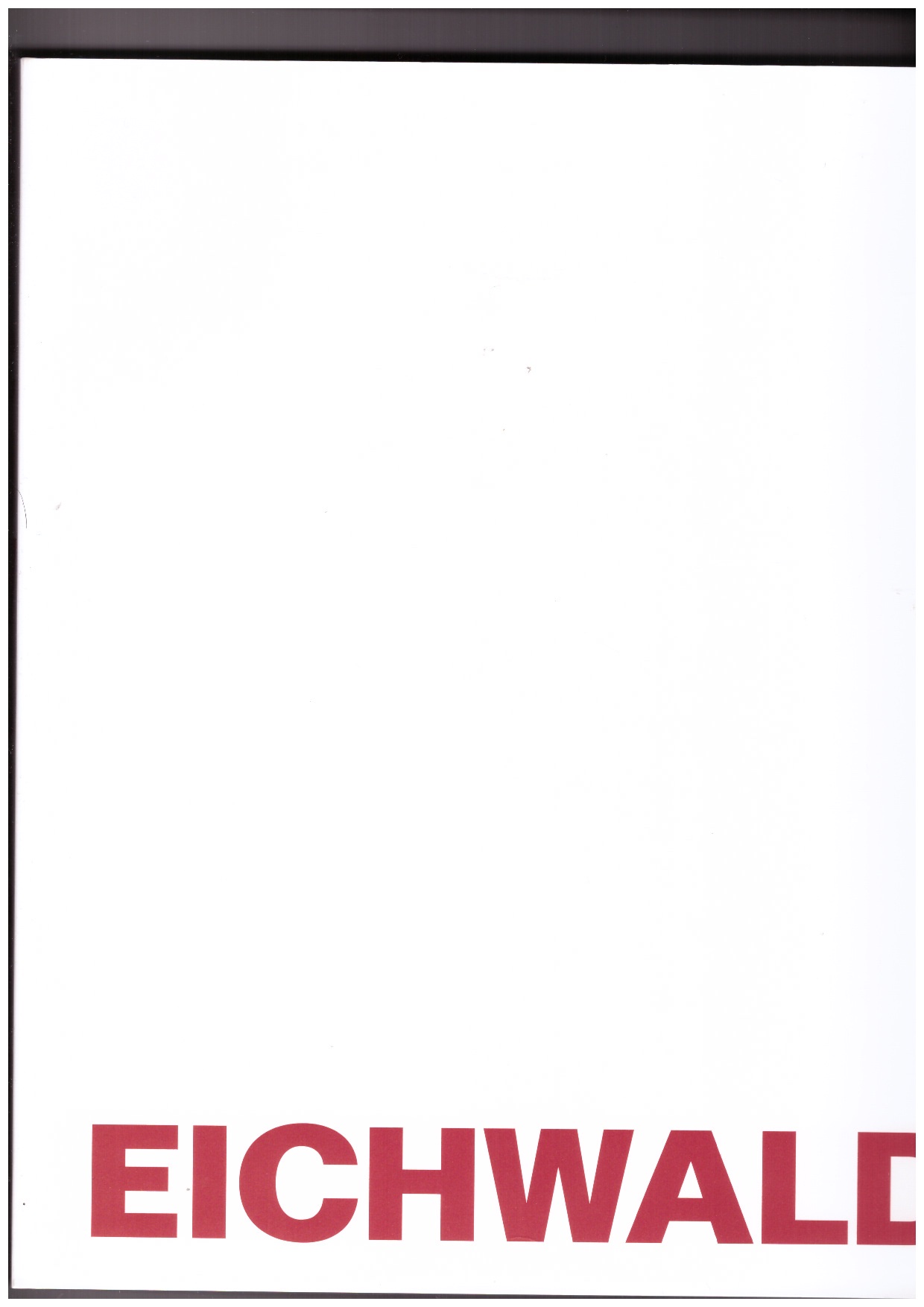 FILIPOVIC, Elena; WAGNER, Renate (eds.) - Michaela Eichwald. EICHWALD