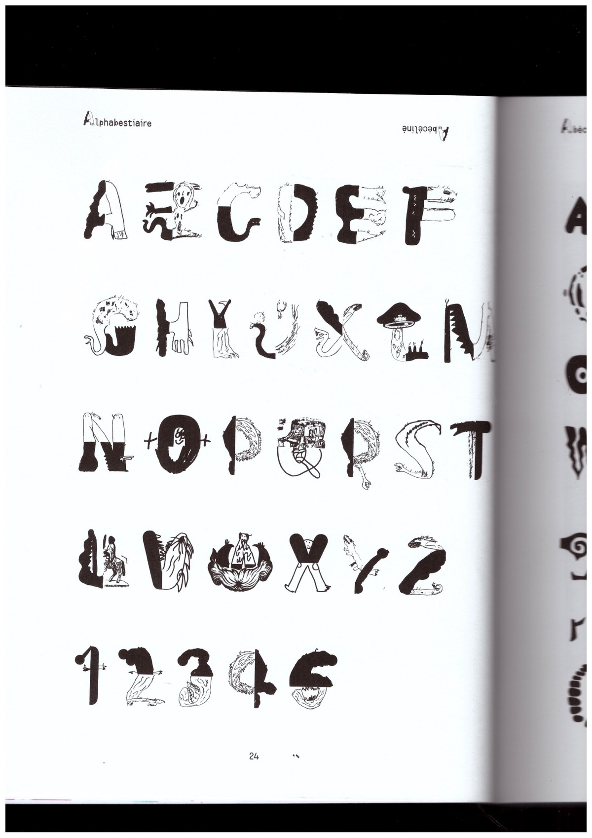 PRANCKŪNAITĖ, Gailė; ROBINE-LANGLOIS, Théo; THOREL, Benjamin; VOIDA, Marek; ZUBAITĖ-BUNDZĖ, Justina (eds.) - Alphabestiaire / Abėcėlinė