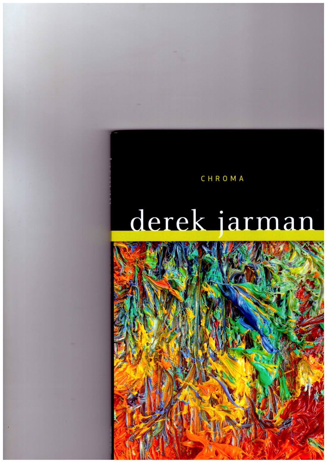 JARMAN, Derek - Chroma. A Book of Color
