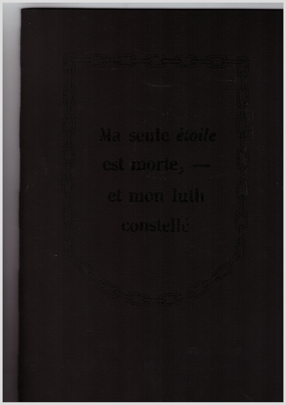 PEDOT, Claire - Ma seule étoile est morte, – et mon luth constellé