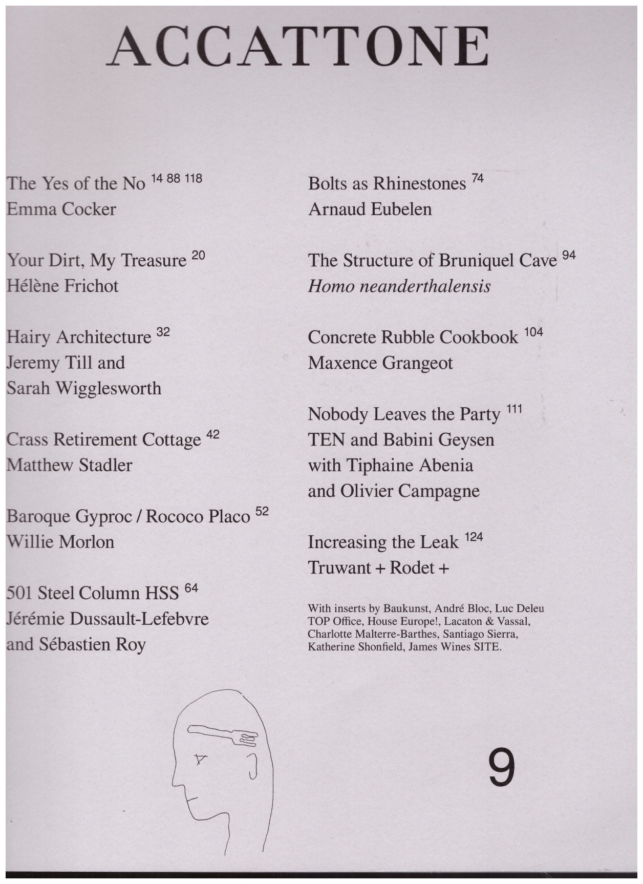 DARS, Sophie; MENON, Carlo; VAN DAELE, Galaad (eds.) - Accattone #9