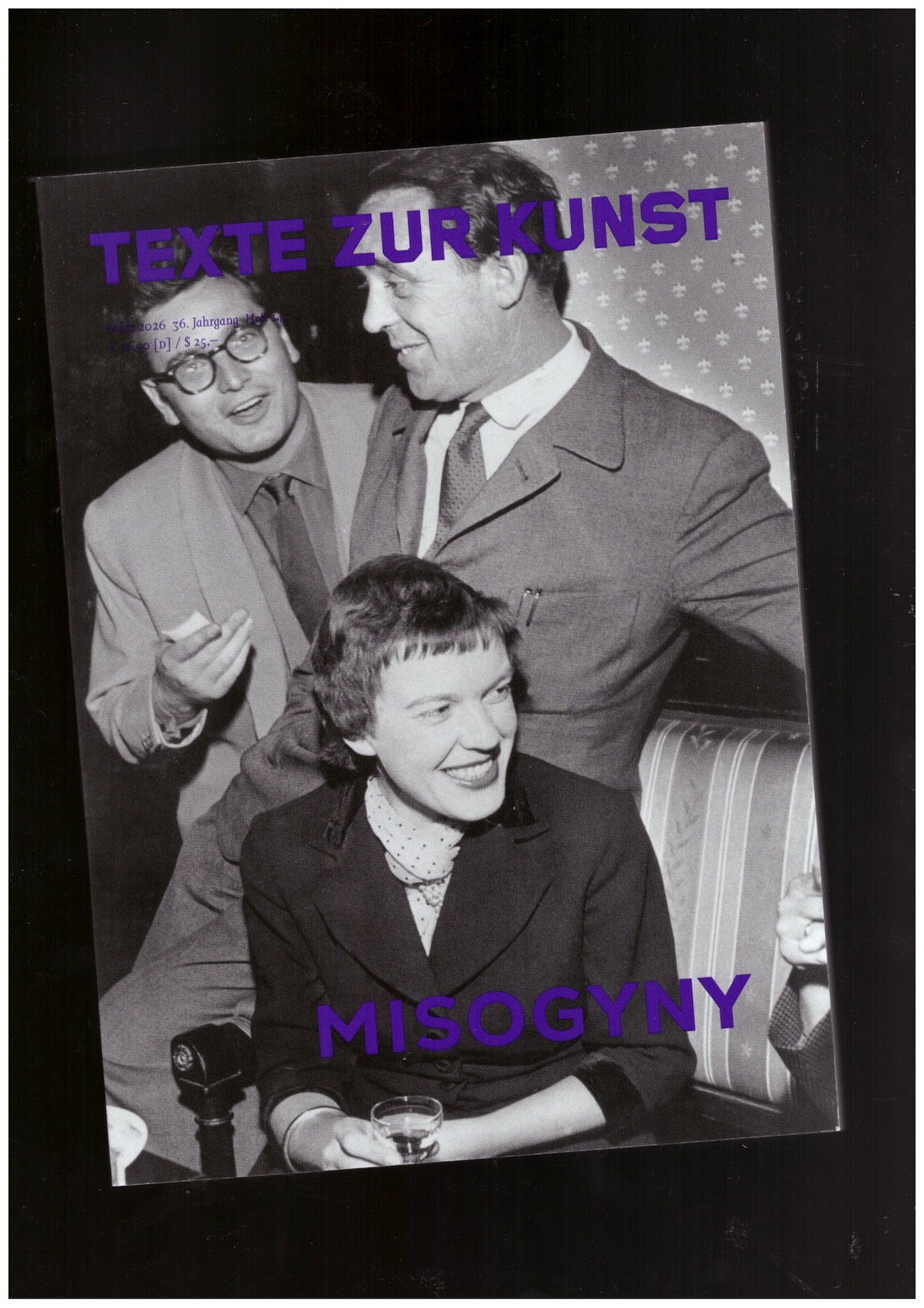 SINOFZIK, Anna (ed.) - Texte Zur Kunst 36/142 (März 2026) Misogyny