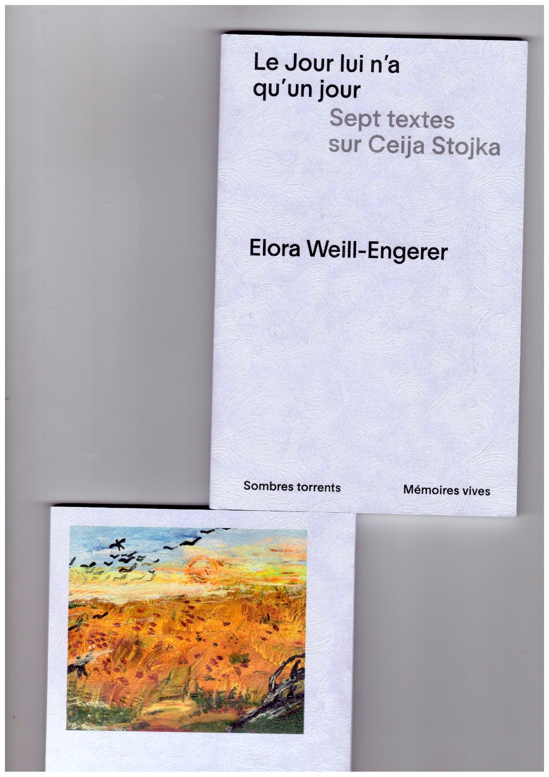 WEILL-ENGERER, Elora - Le Jour lui n’a qu’un jour. Sept textes sur Ceija Stojka