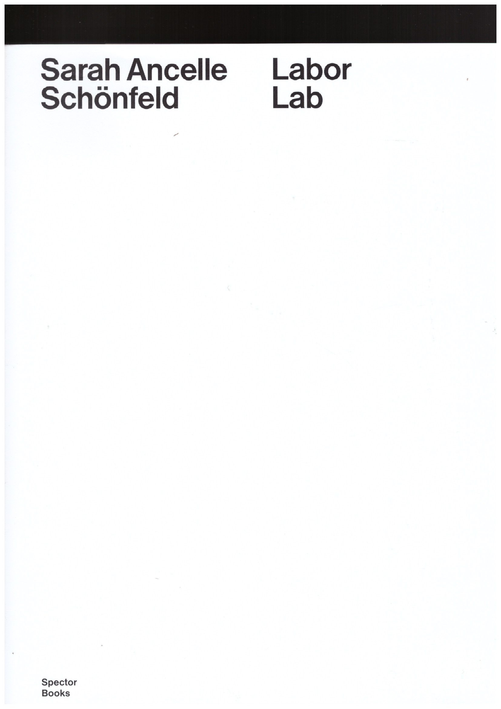 SCHÖNFELD, Sarah Ancelle - Labor Lab