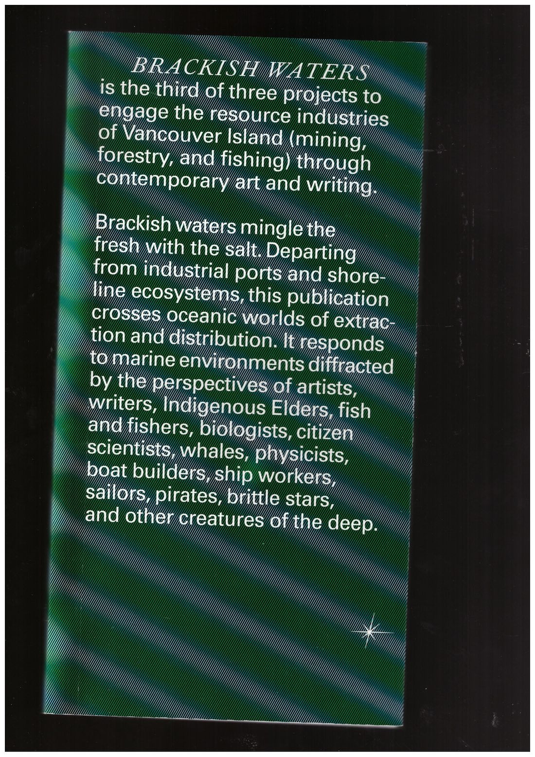 BIRCH, Jesse; HOLDER, Will (eds.) - Brackish Waters