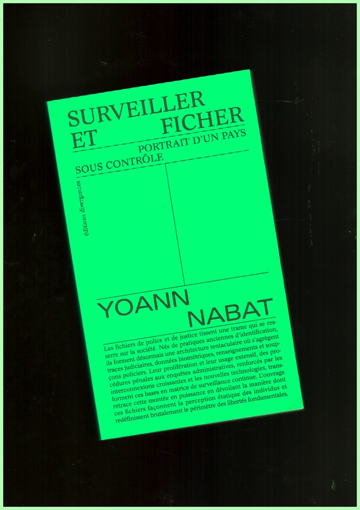 NABAT, Yoann - Surveiller et ficher