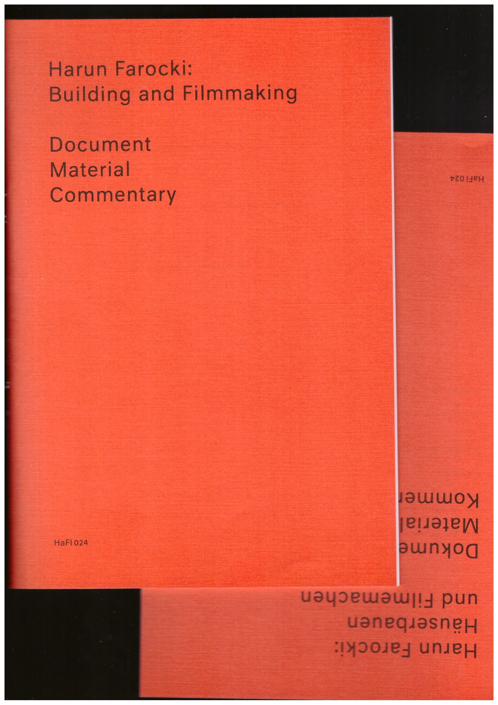 Harun Farocki - HaFI 024 – Harun Farocki: Häuserbauen und Filmemachen