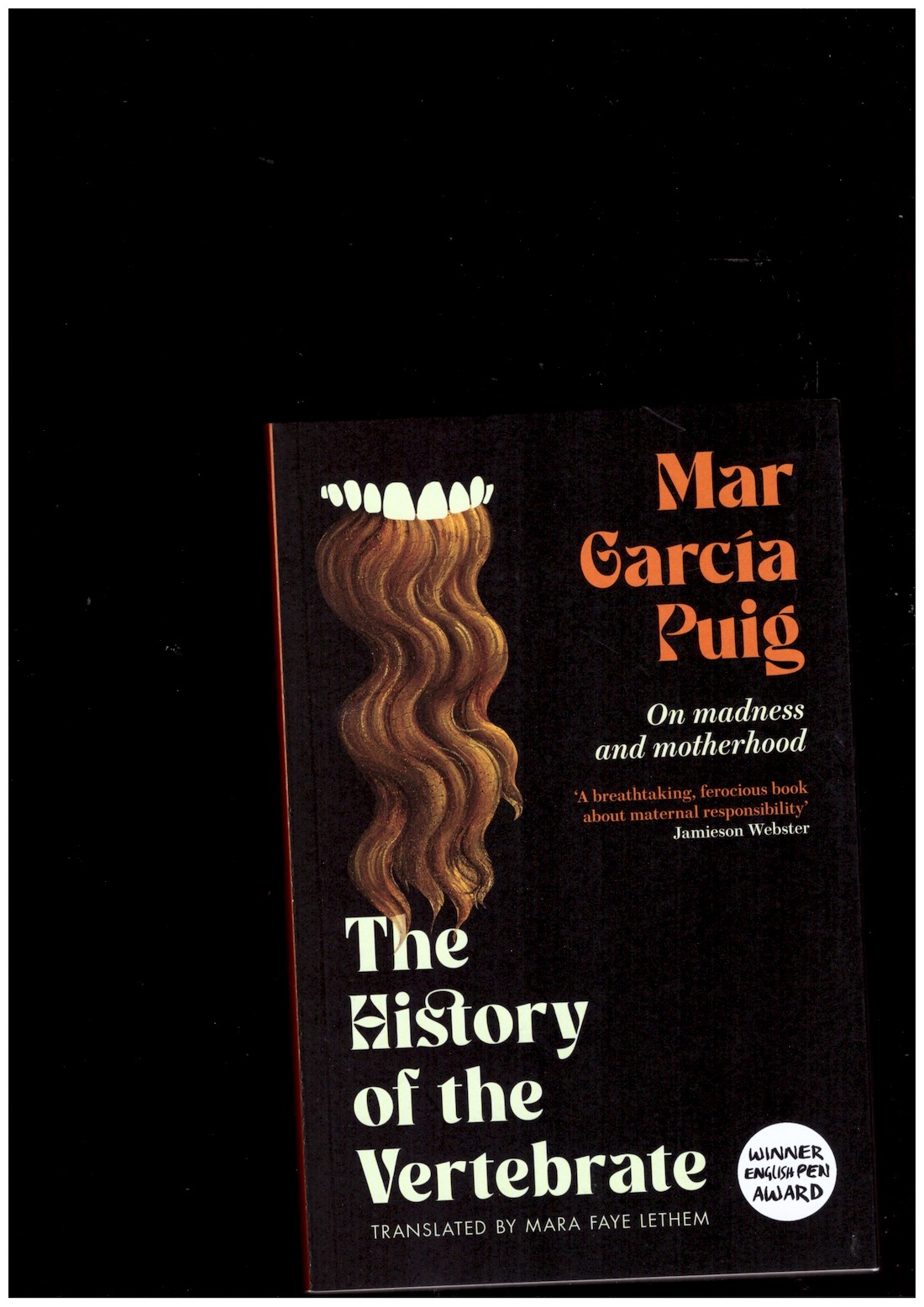 GARCÍA PUIG, Mar - The History of the Vertebrate. On Madness and Motherhood